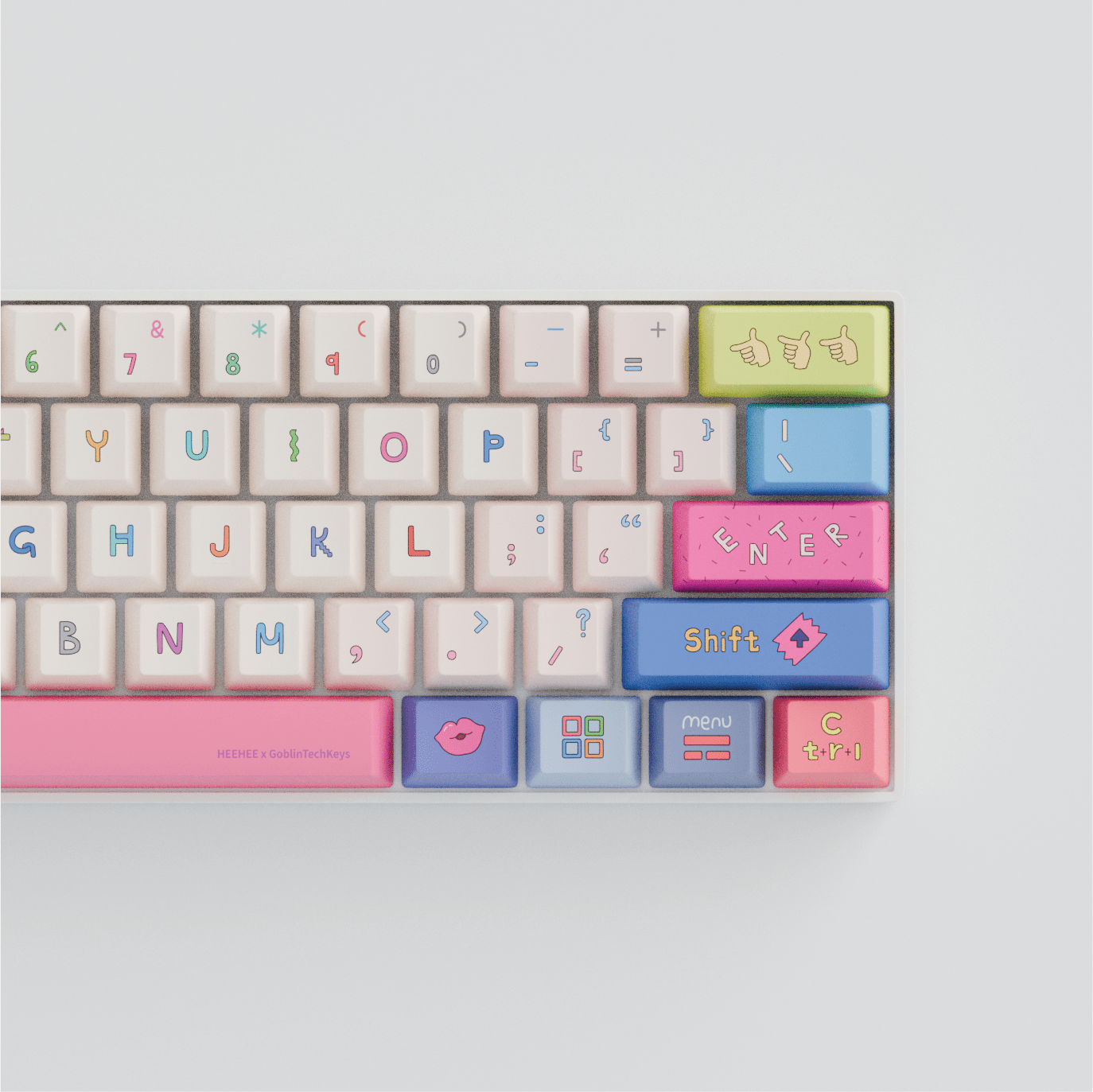 HEEHEE 60% Mechanical Keyboard (Collabs)