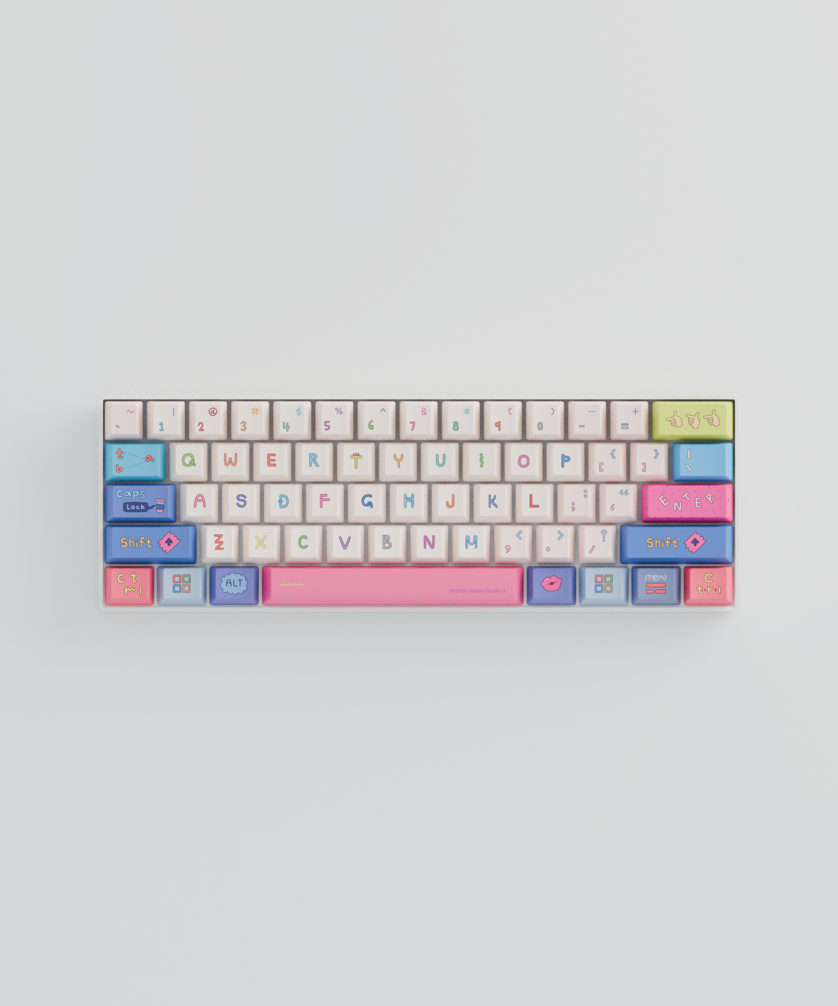 HEEHEE 60% Mechanical Keyboard (Collabs)