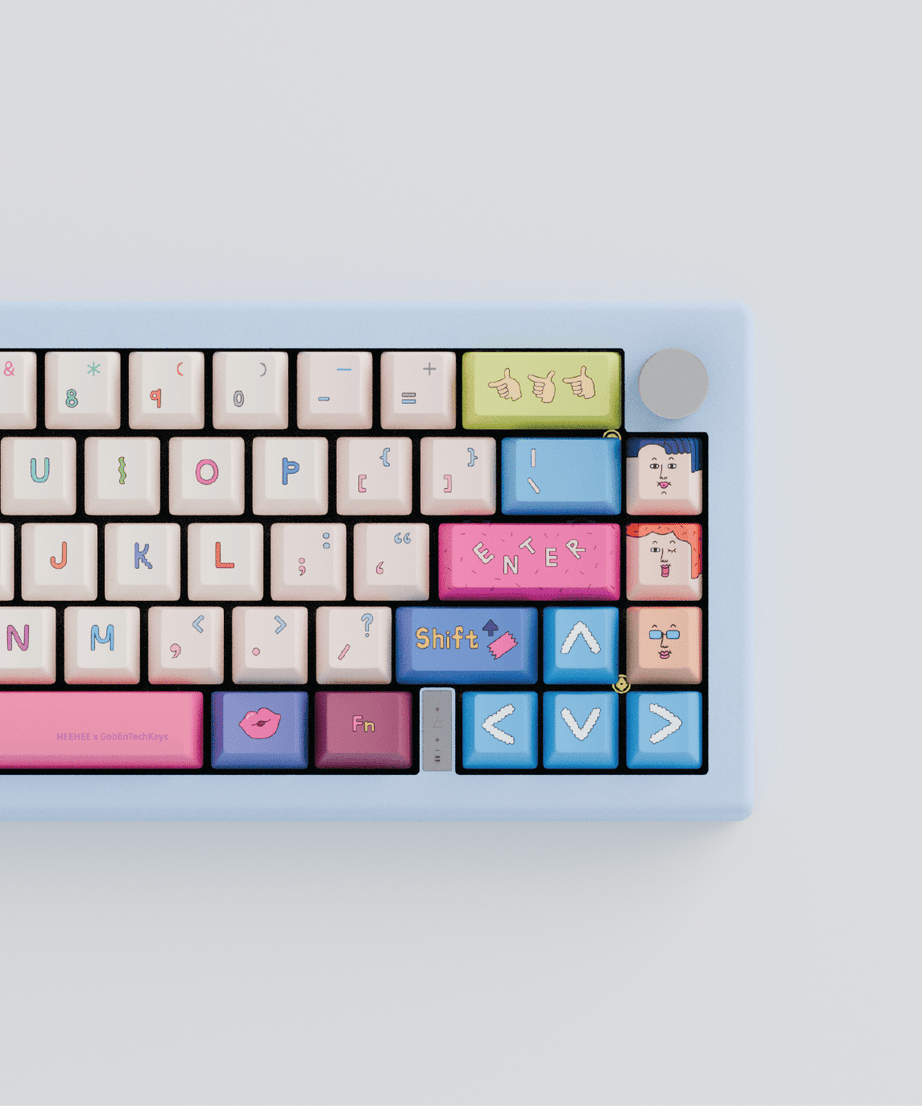 HEEHEE 65% RGB Mechanical Keyboard (Collabs)