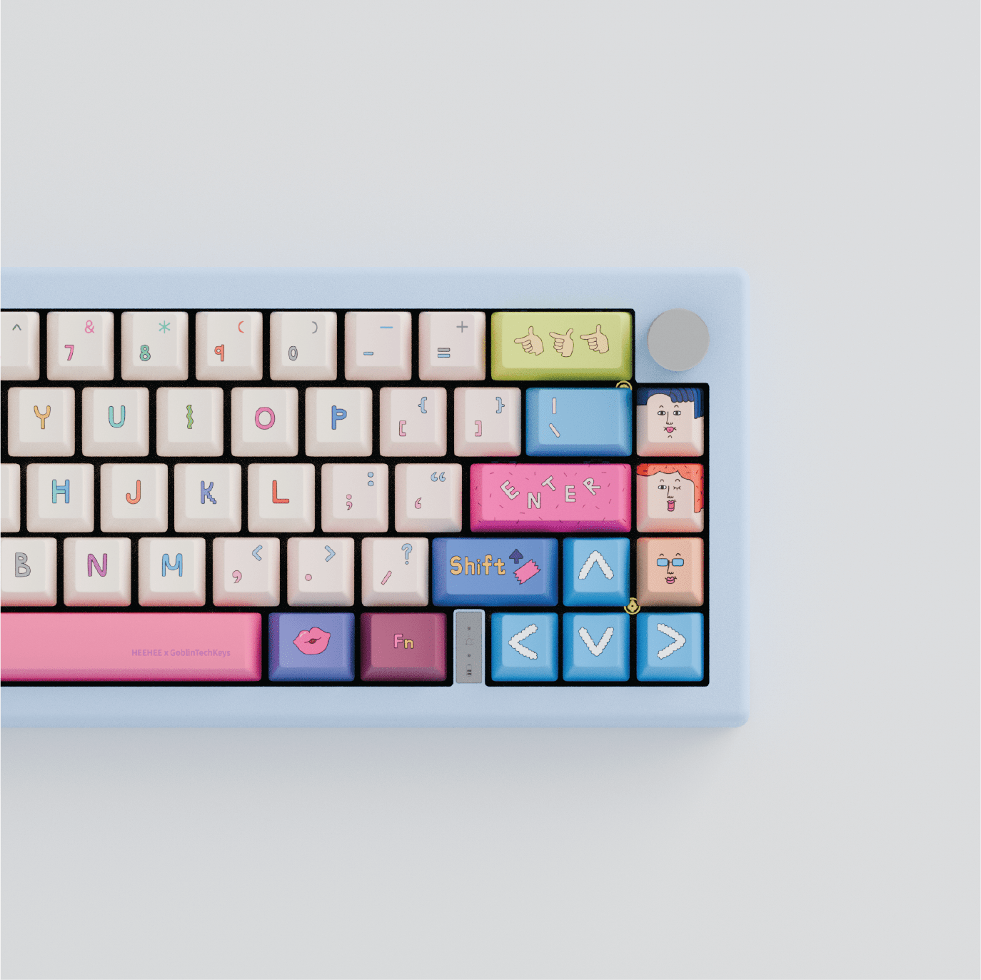 HEEHEE 65% RGB Mechanical Keyboard (Collabs)