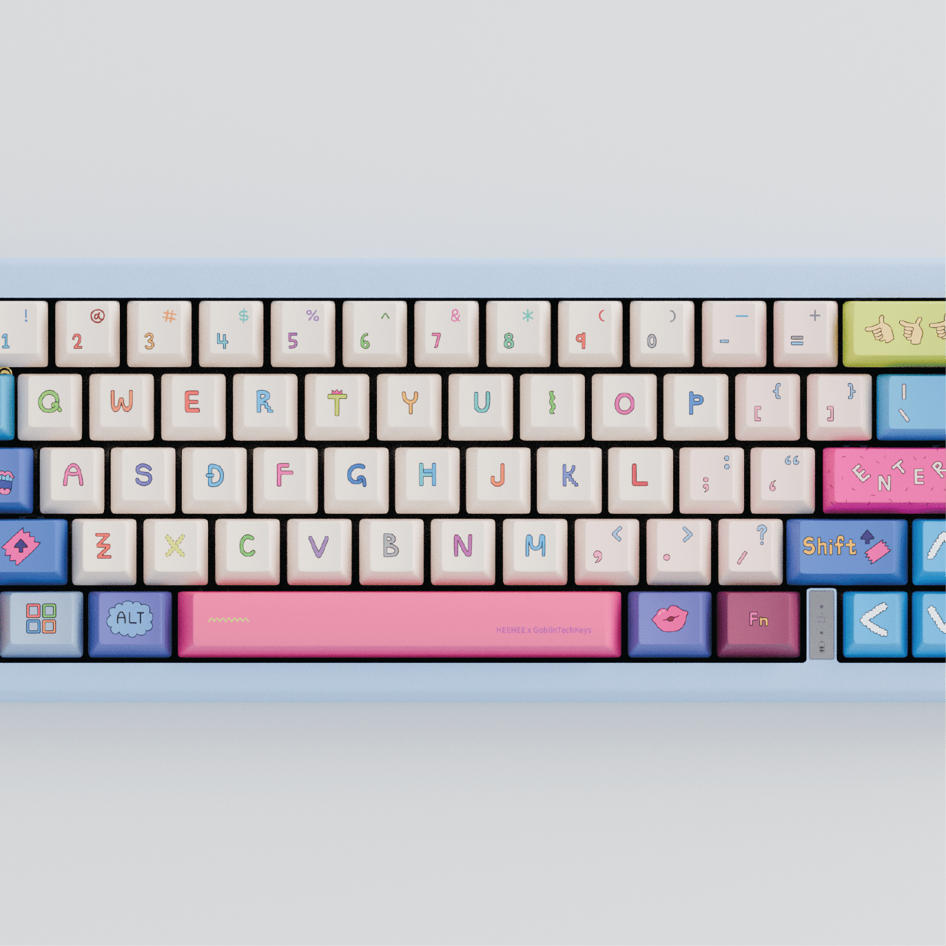 HEEHEE 65% RGB Mechanical Keyboard (Collabs)