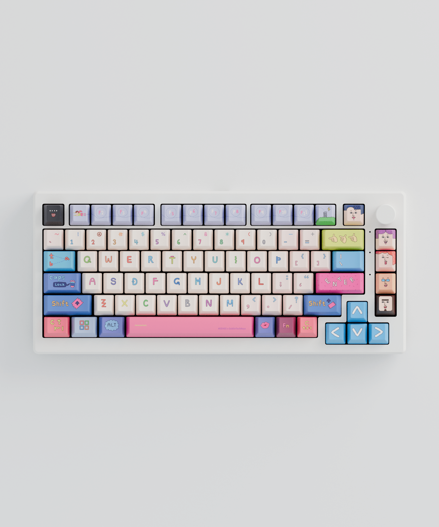 HEEHEE 75% RGB Mechanical Keyboard (Collabs)