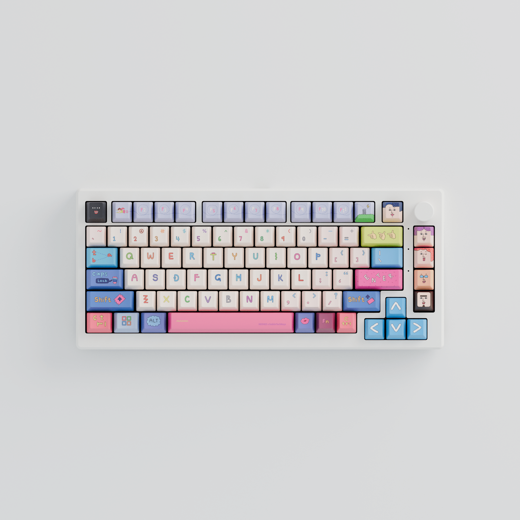 HEEHEE 75% RGB Mechanical Keyboard (Collabs)