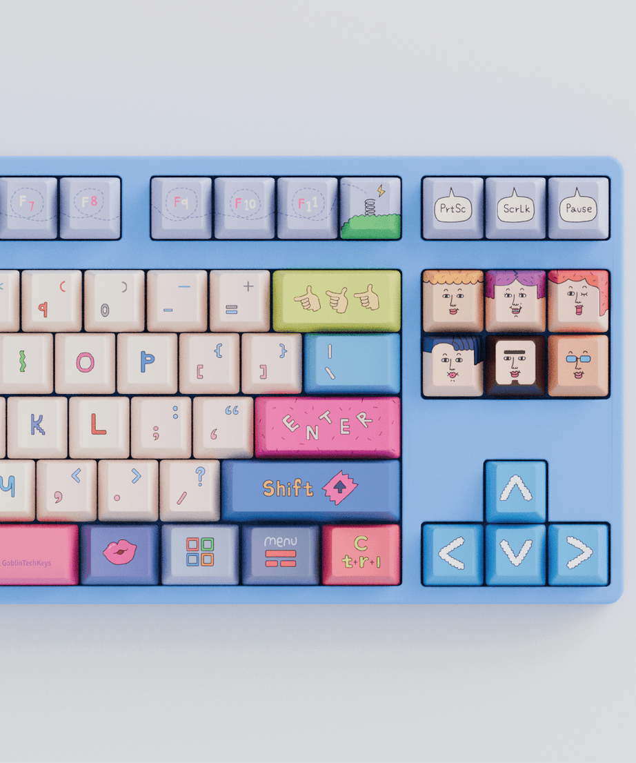 HEEHEE 80% RGB Mechanical Keyboard (Collabs)