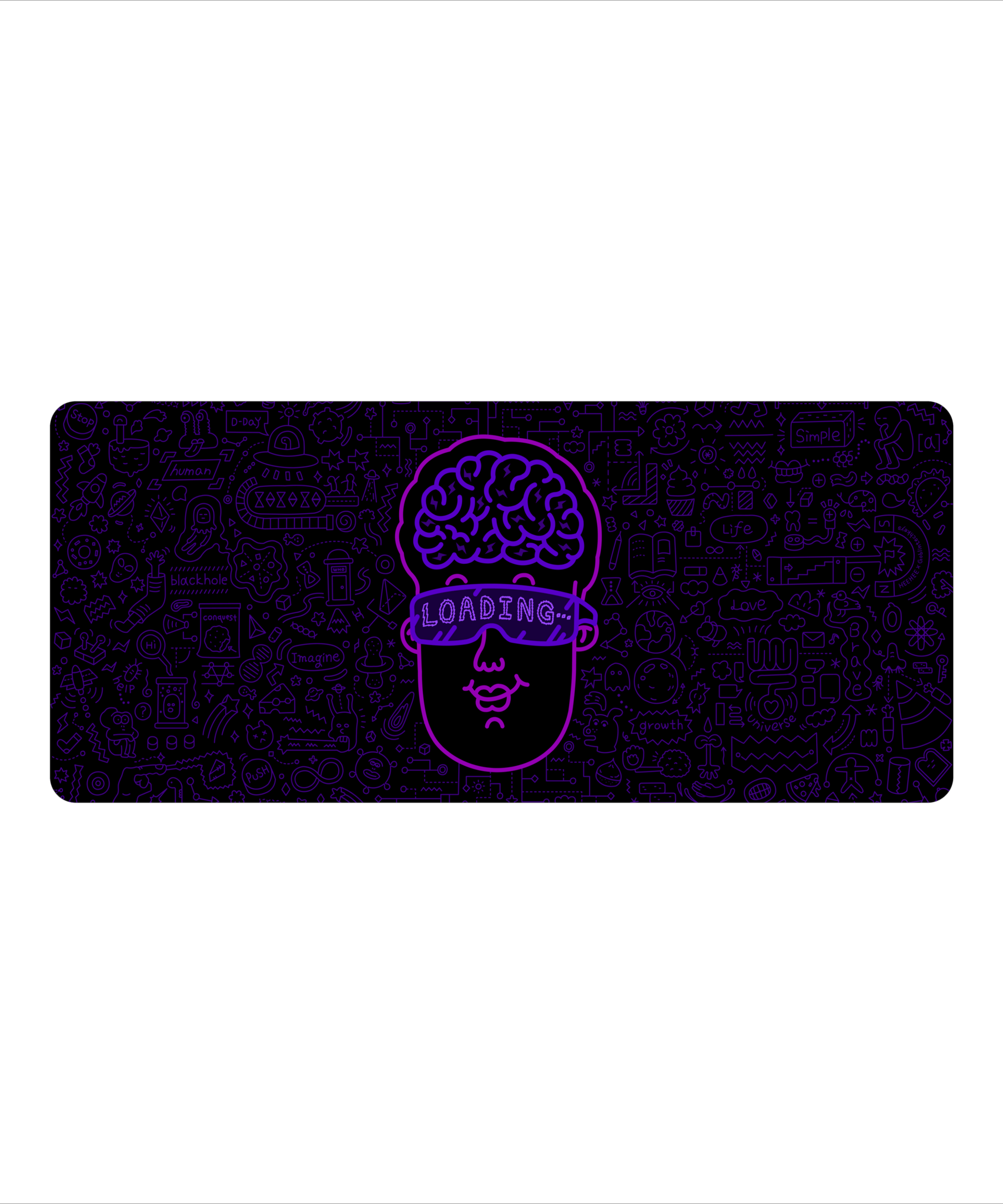 HEEHEE Design B Deskmat (Collabs)