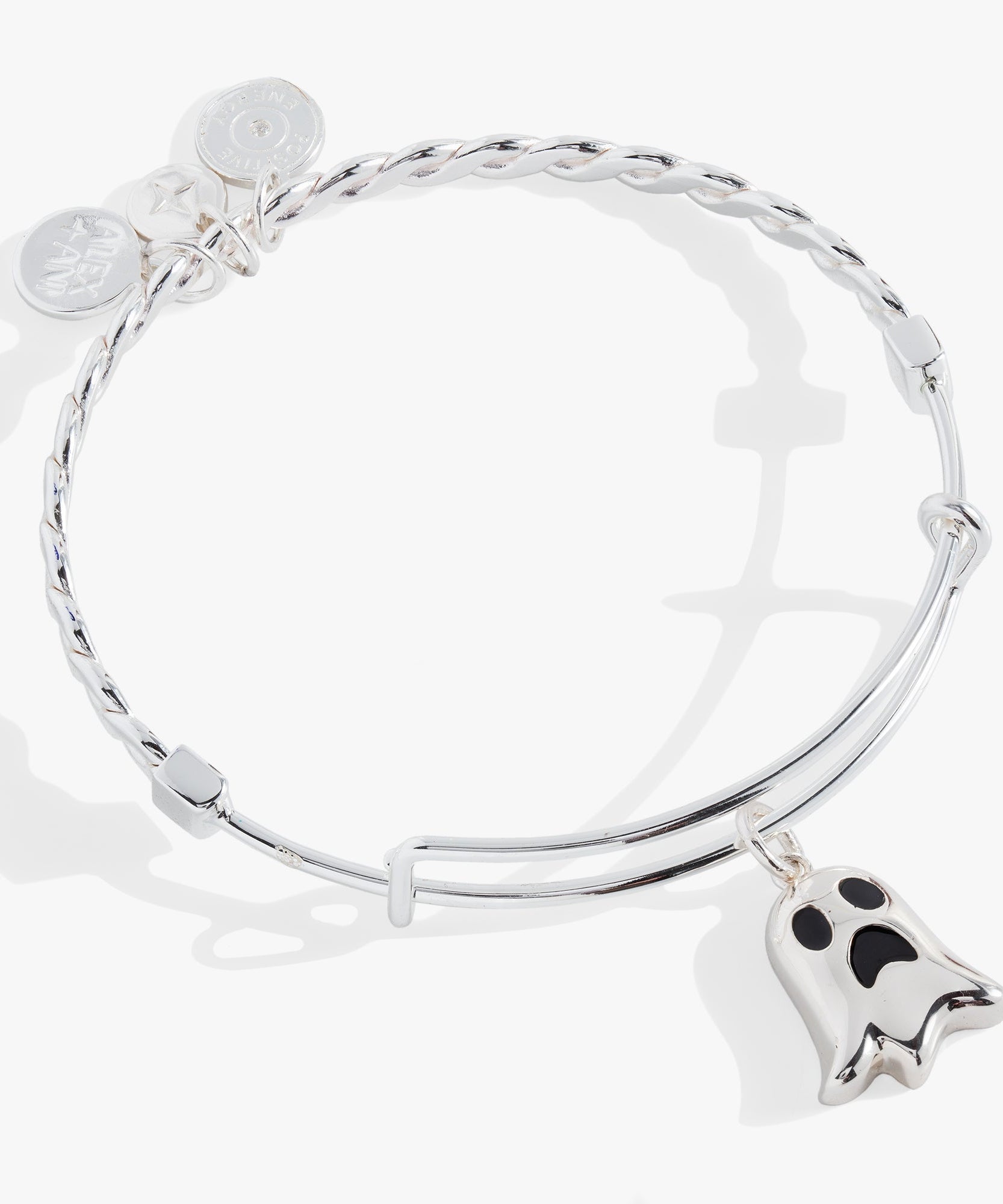Ghost 'Only Here for the Boos' Textured Bangle