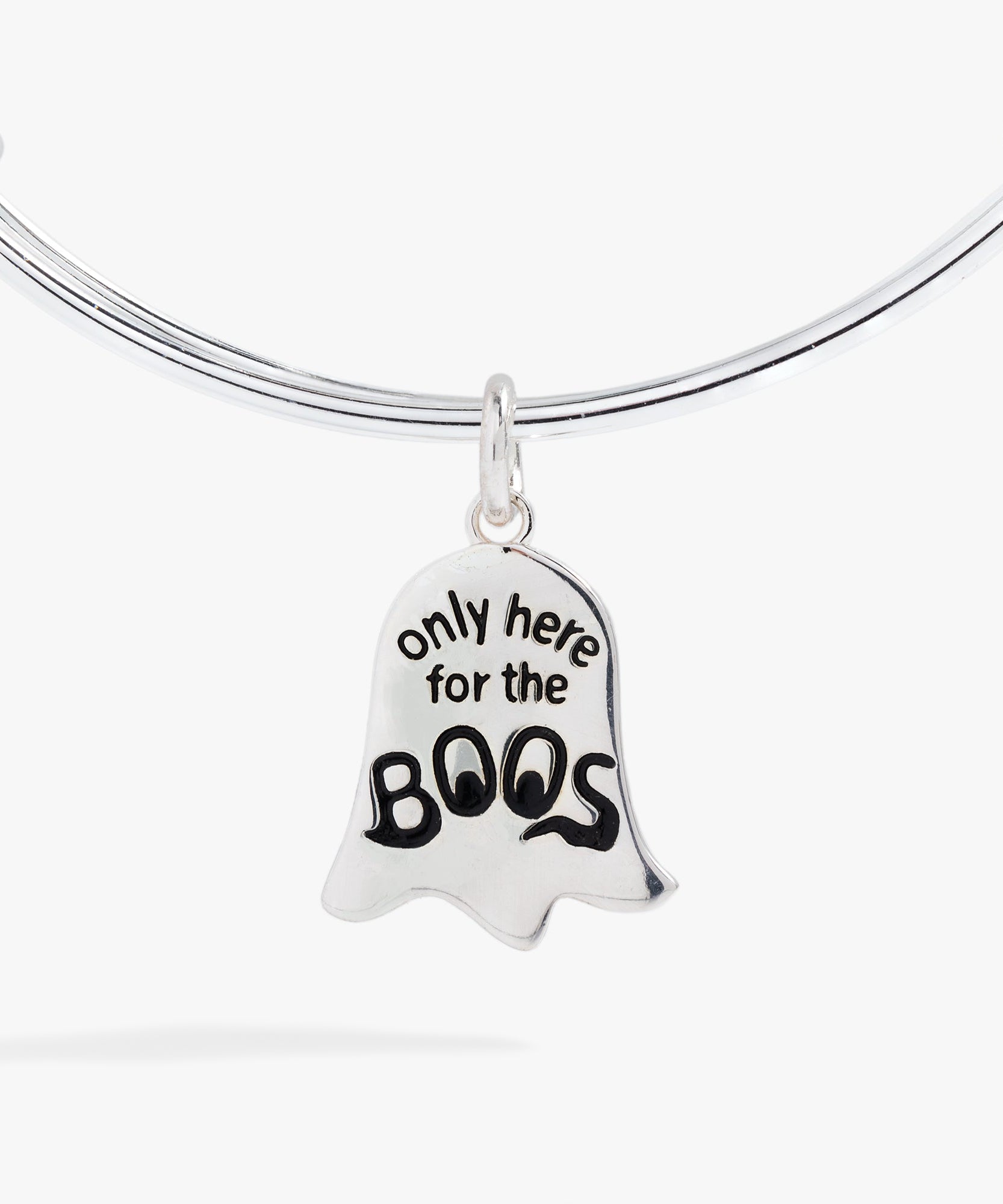 Ghost 'Only Here for the Boos' Textured Bangle