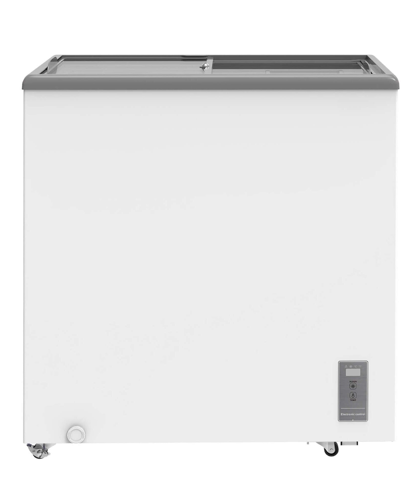 High-Efficiency Commercial Display Chest Freezer With Sliding Glass Door (SAK53174)
