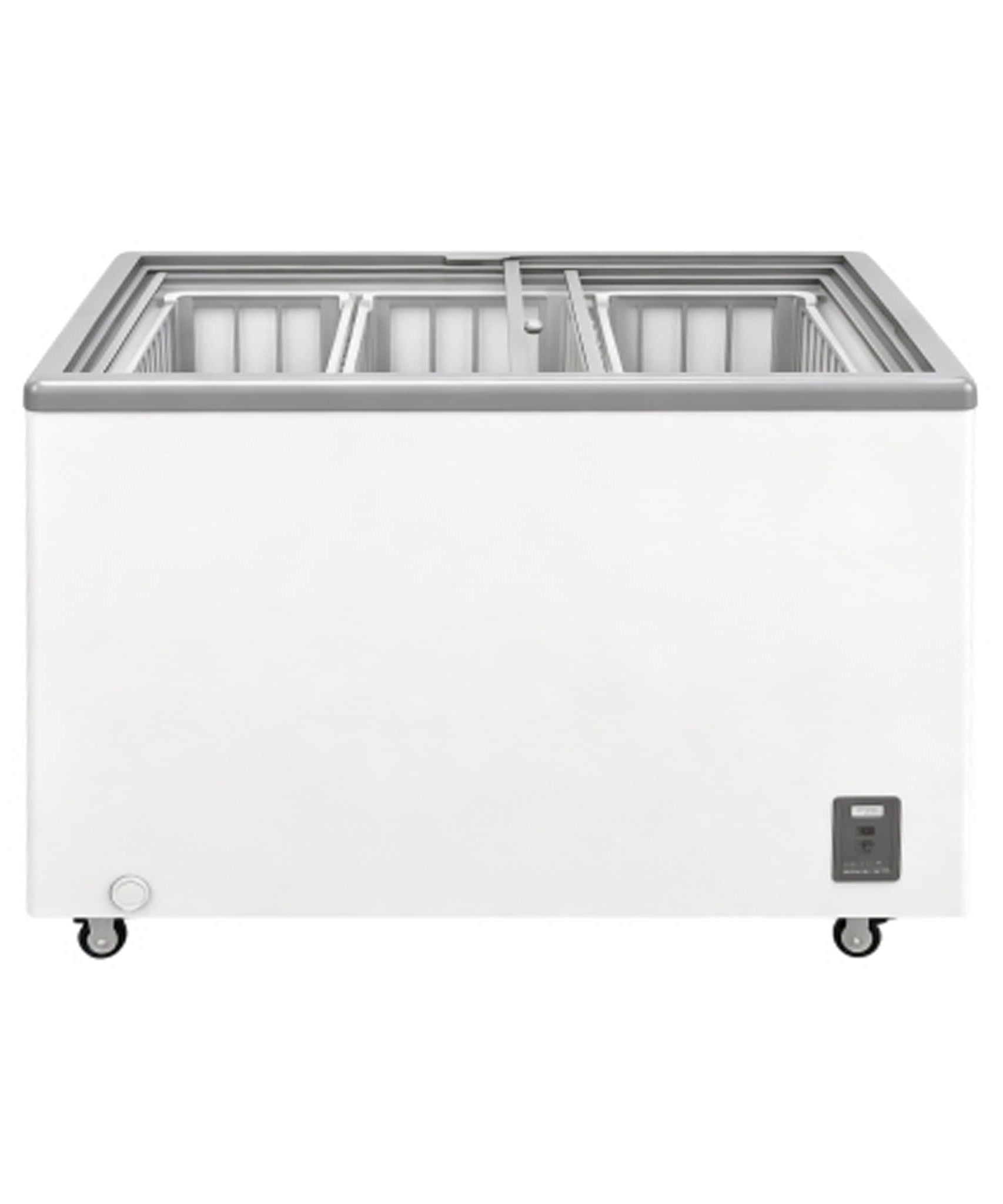 High-Efficiency Commercial Display Chest Freezer With Sliding Glass Door (SAK53174)