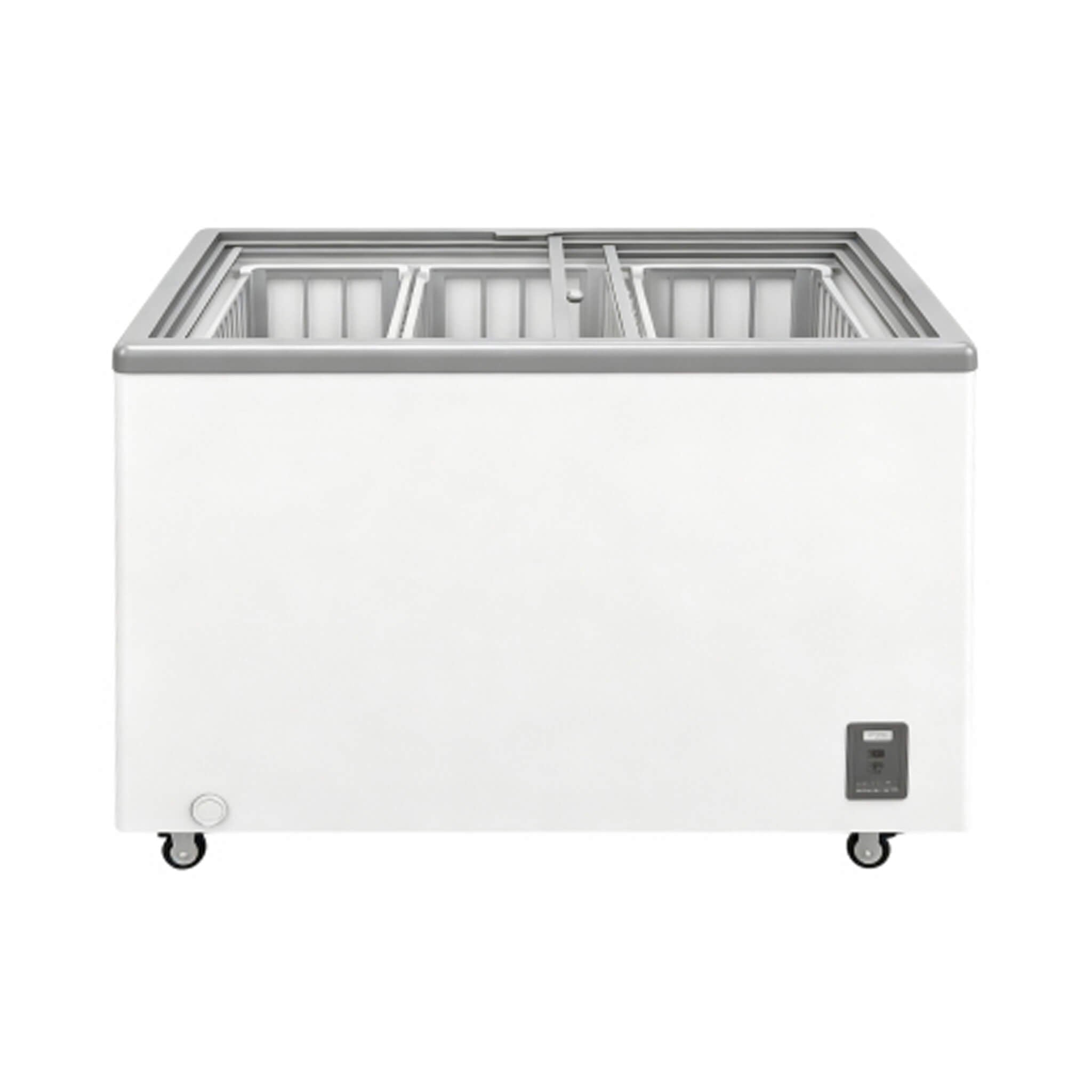 High-Efficiency Commercial Display Chest Freezer With Sliding Glass Door (SAK53174)