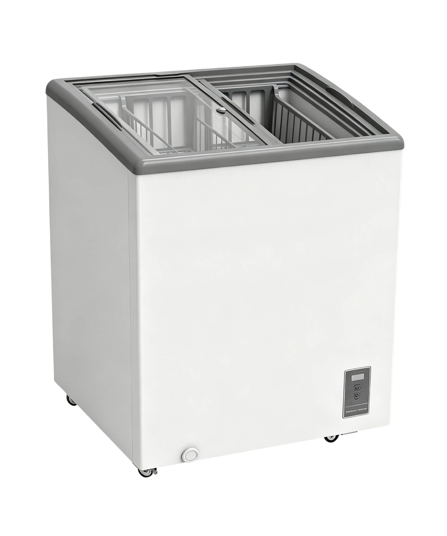 High-Efficiency Commercial Display Chest Freezer With Sliding Glass Door (SAK53174)