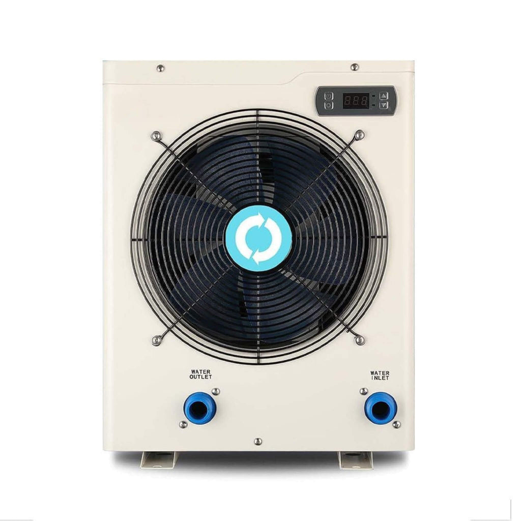 High-Output 4K Gallons Electric Swimming Pool Heater Pump For Above And Inground Pools (SAK51482)