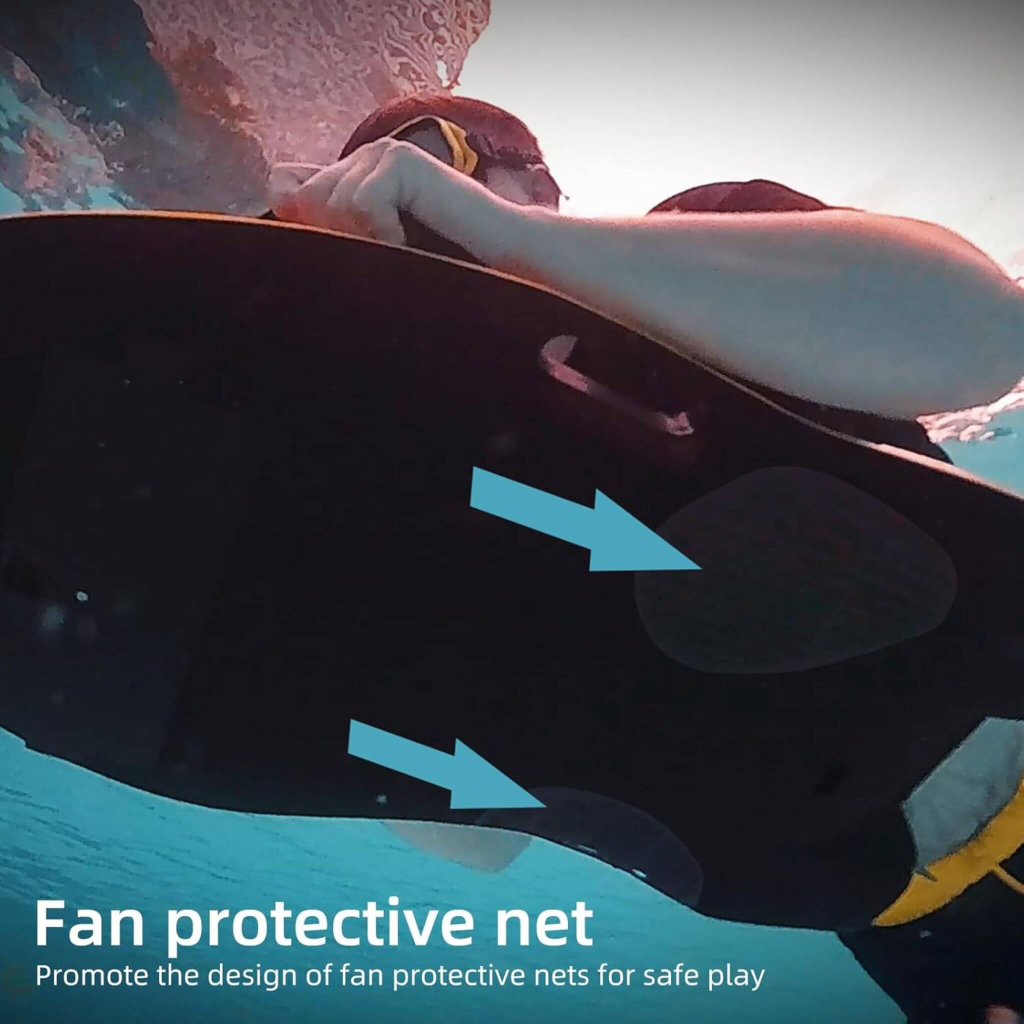 High-Performance Electric 800W Dual Motor Underwater Diving Scooter (SAK39286)