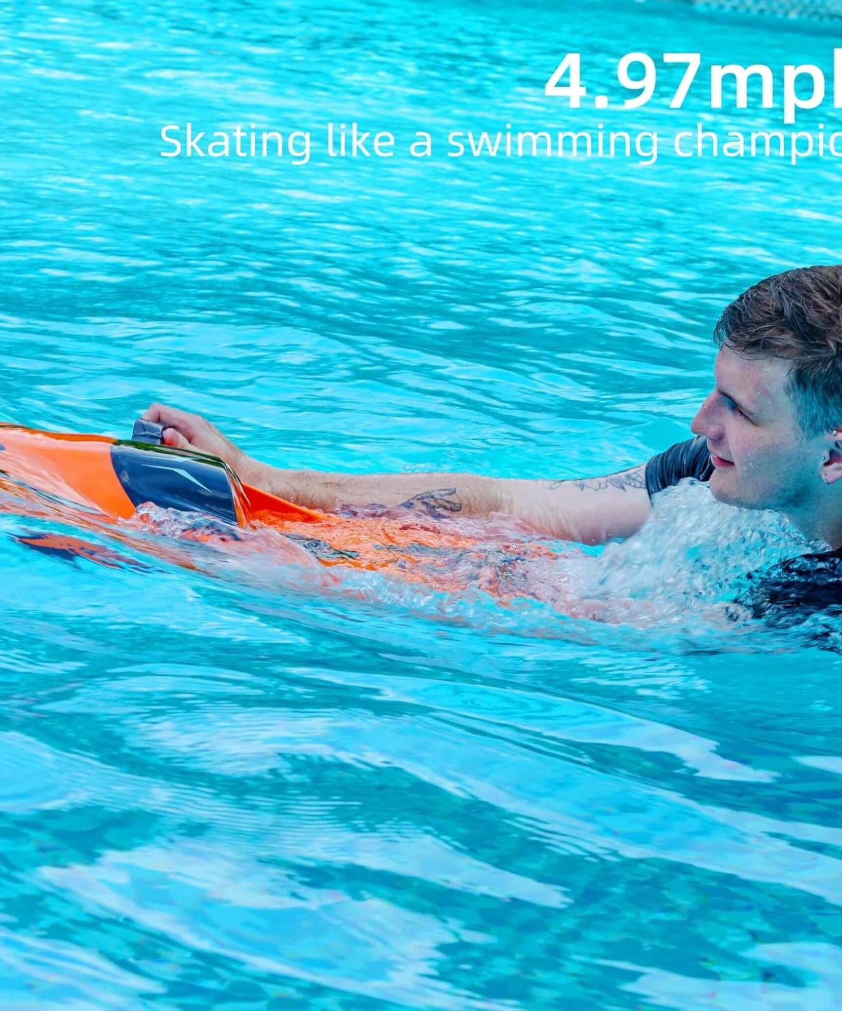 High-Performance Electric 800W Dual Motor Underwater Diving Scooter (SAK39286)