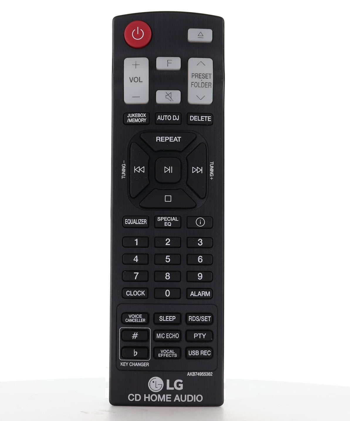 LG AKB74955362 CD Home Audio Remote Control