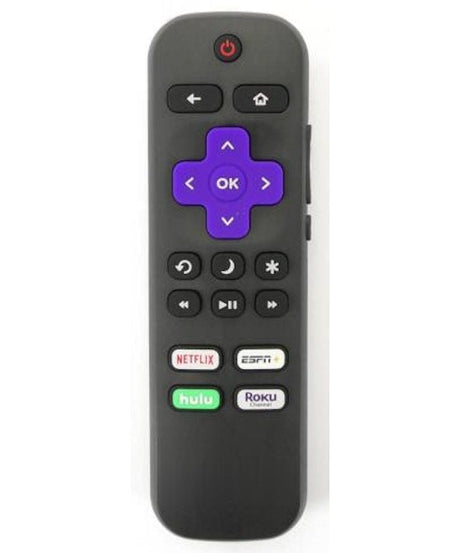 Hisense 249980 Roku TV Remote Control | IR | Netflix | ESPN + | Hulu | Roku Channel -249980