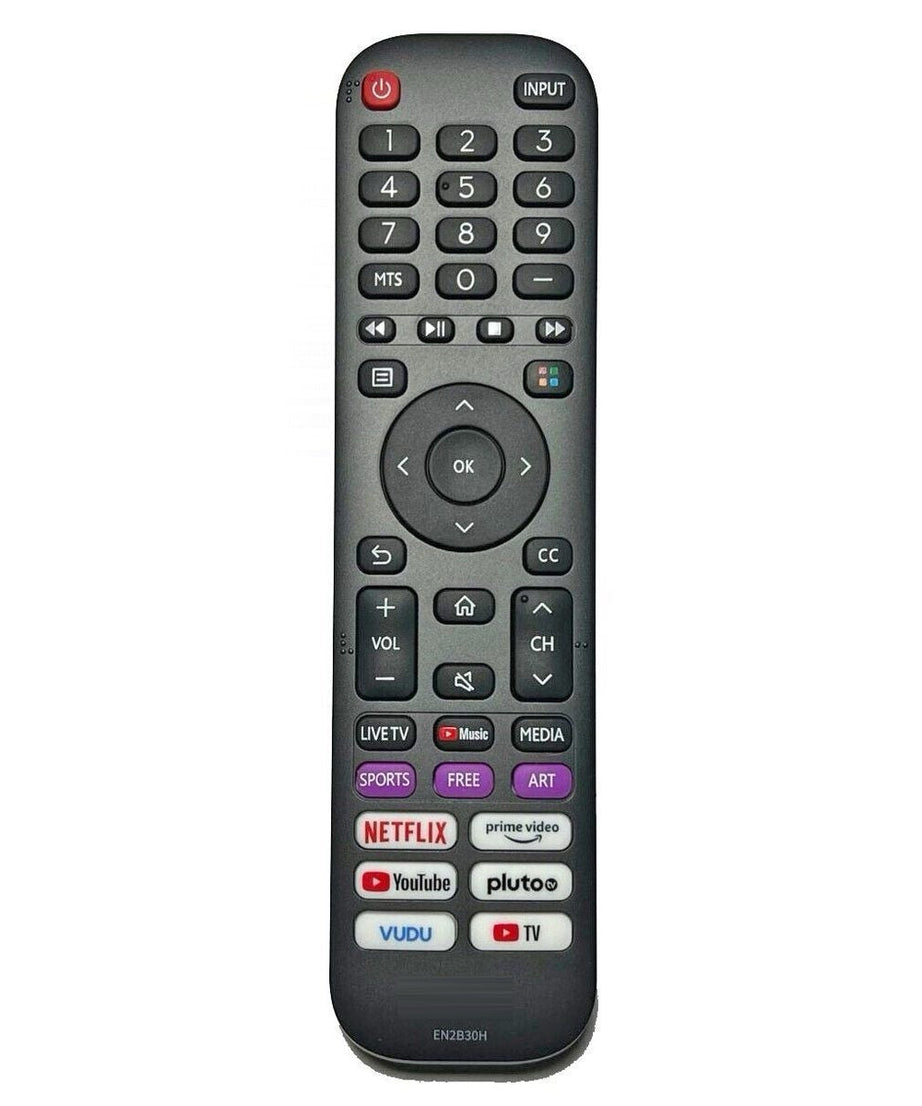Hisense EN2B30H 2022 A6 SERIES 4K UHD VIDAA Android TV Remote Control
