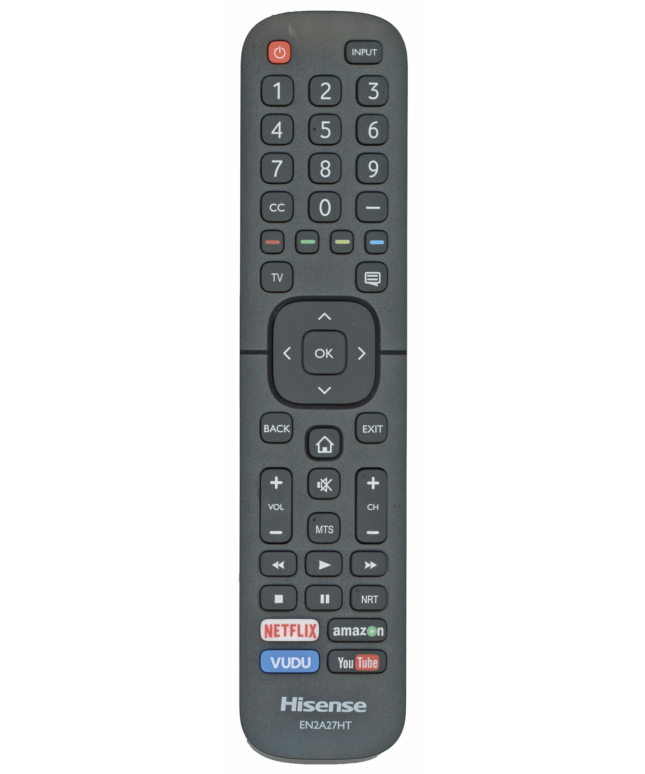 Hisense EN2A27HT TV Remote Control | 2018 - 2019 TVs - 208303