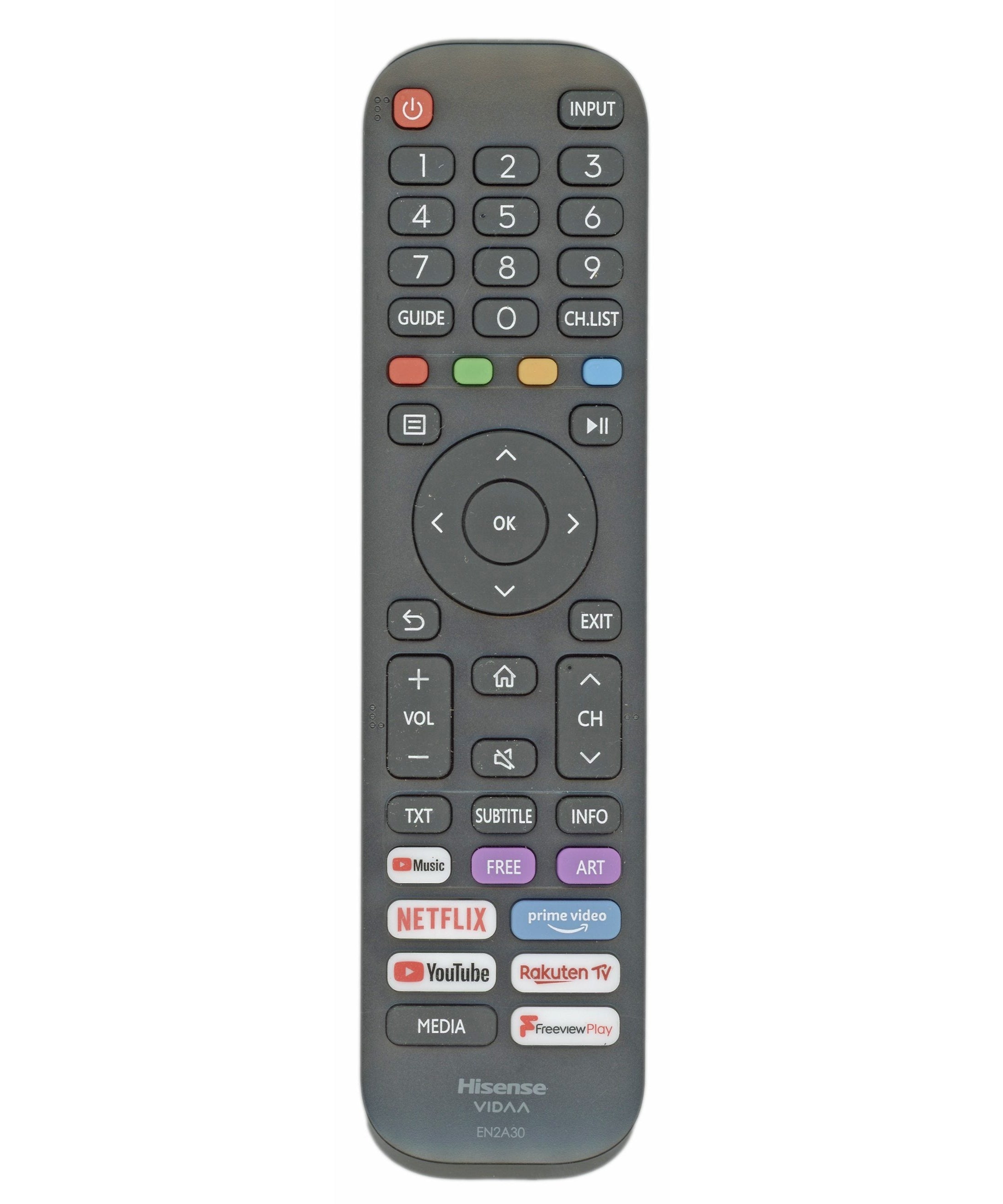 Hisense EN2A30 TV Remote Control