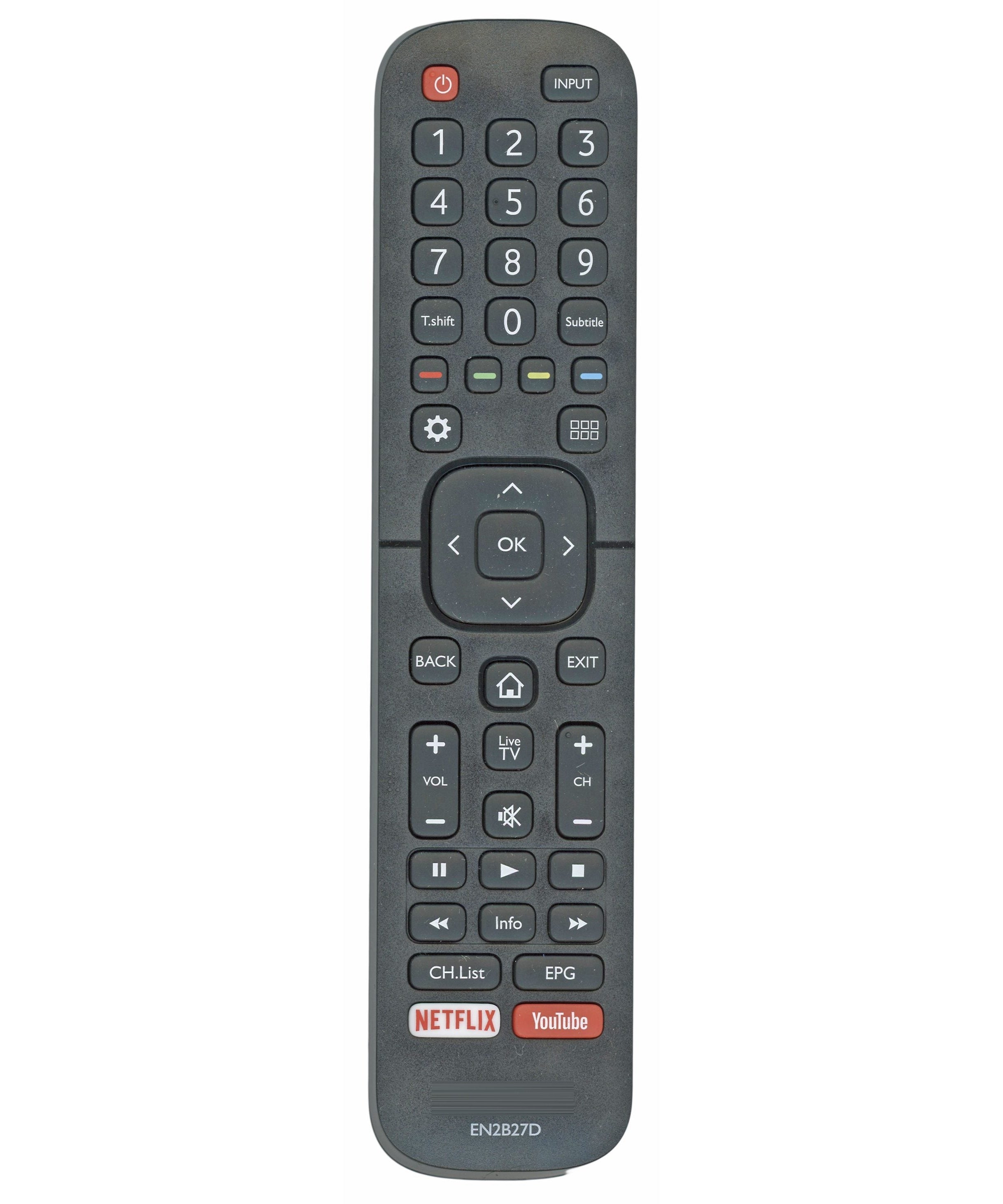 Hisense EN2B27D TV Remote Control