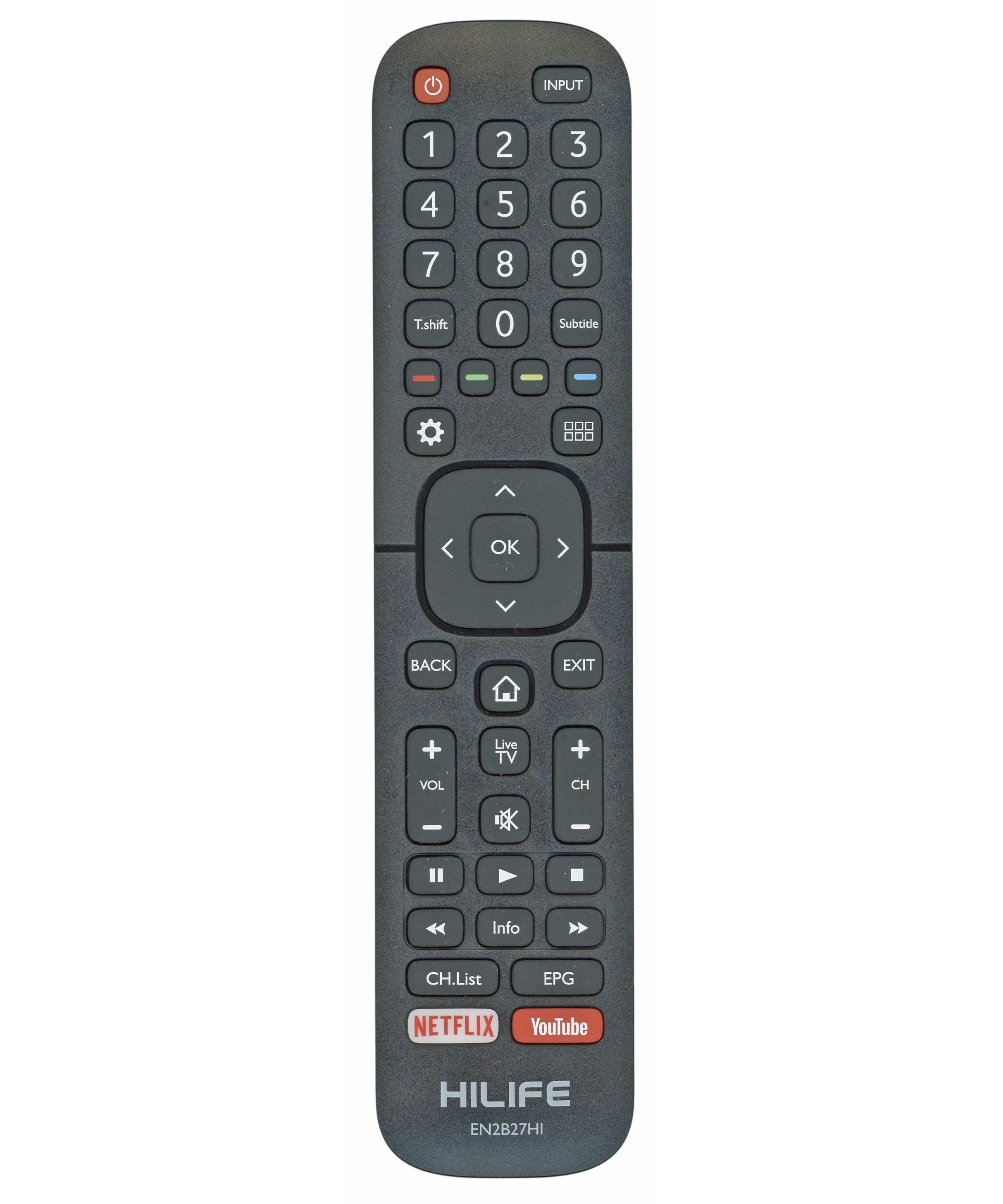 Hisense EN2B27HI HILIFE TV Remote Control