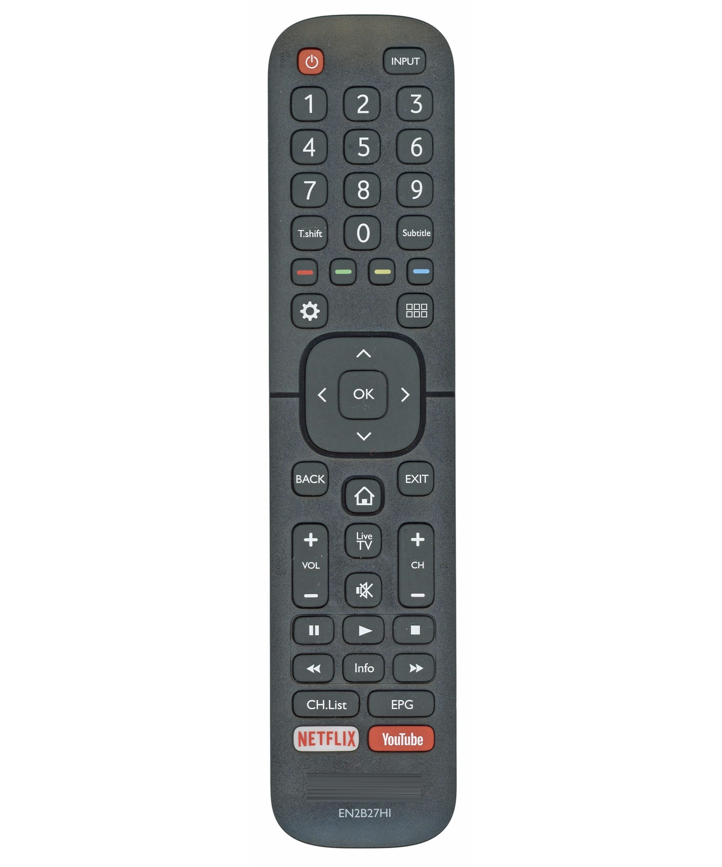 Hisense EN2B27HI HILIFE TV Remote Control