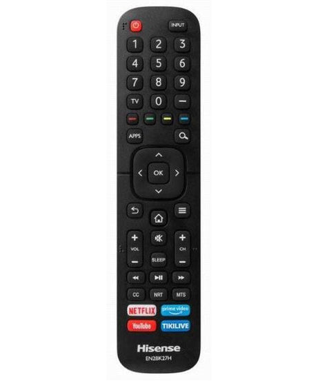 Hisense EN2BK27H TV Remote Control