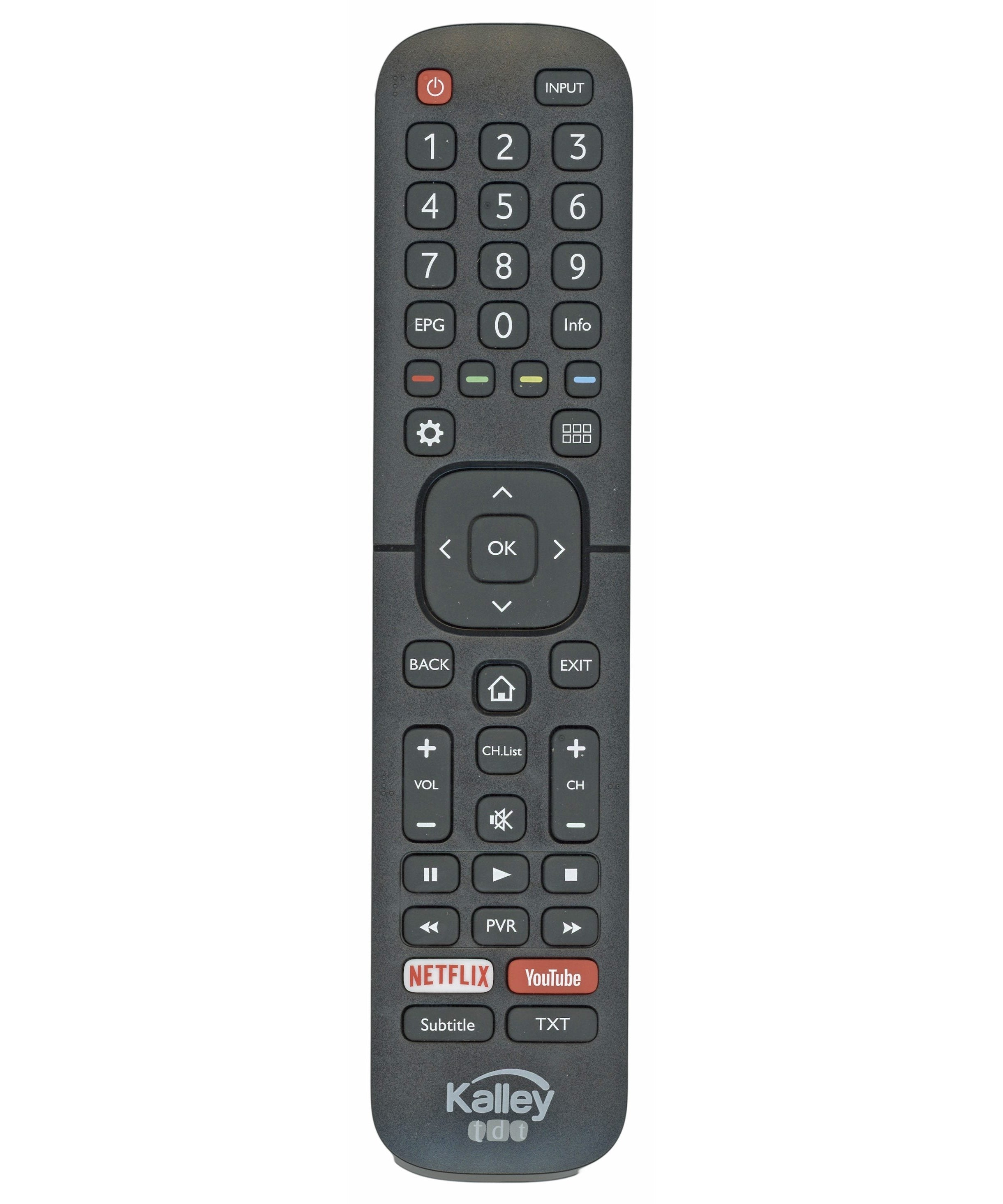 Hisense EN2D27Z Kalley TV Remote Control