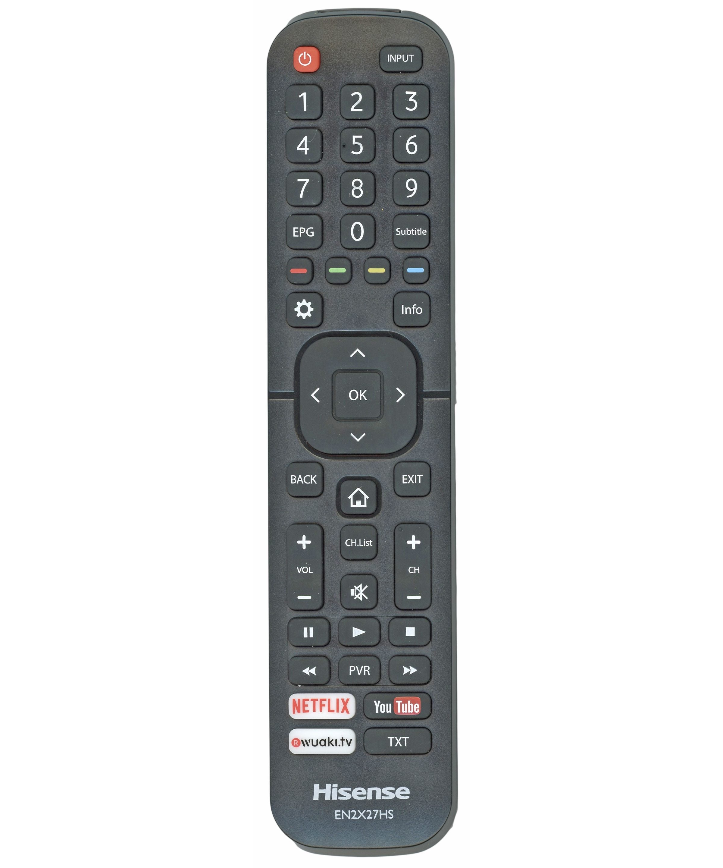 Hisense EN2X27HS TV Remote Control