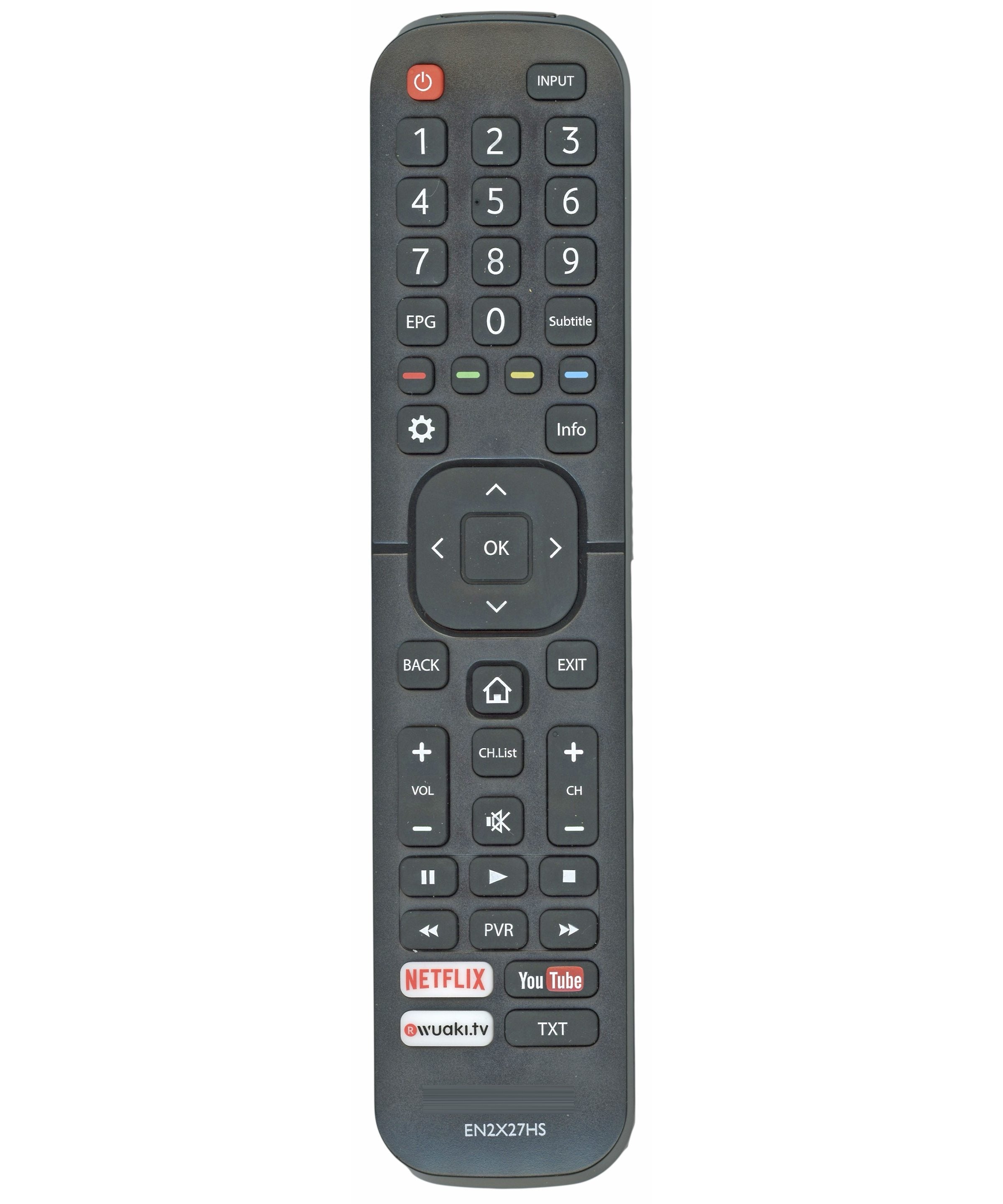Hisense EN2X27HS TV Remote Control