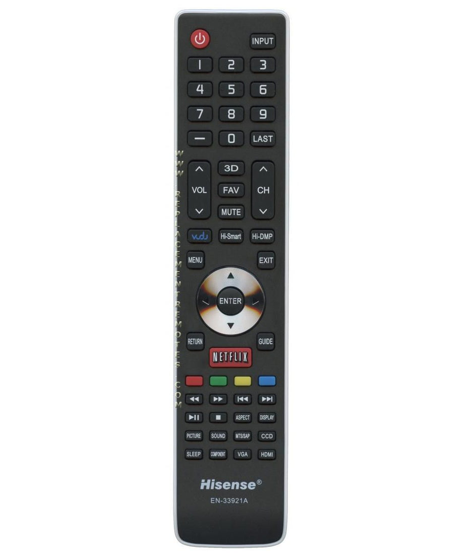 Hisense EN33921A TV Remote Control