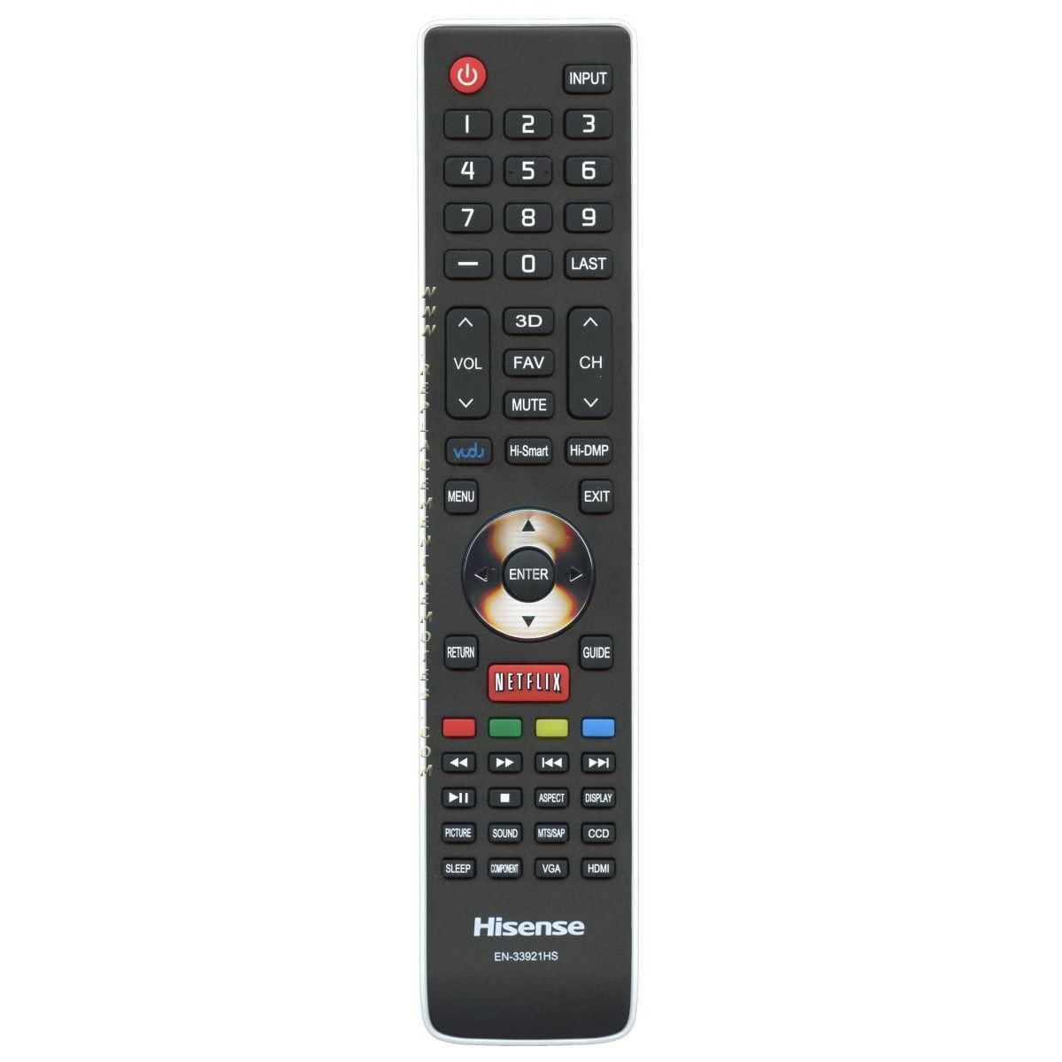 Hisense EN33921HS TV Remote Control