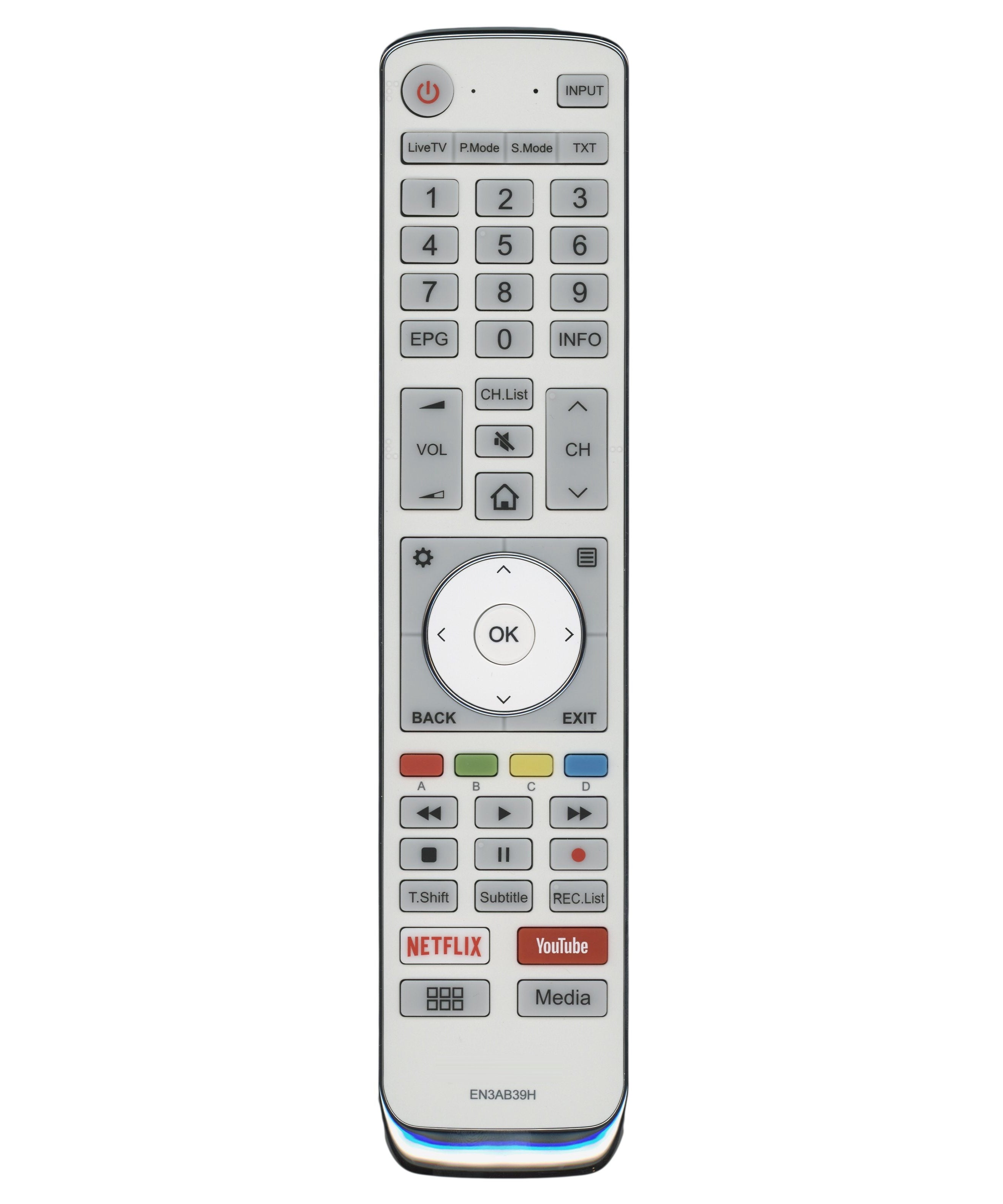 Hisense EN3AB39H TV Remote Control