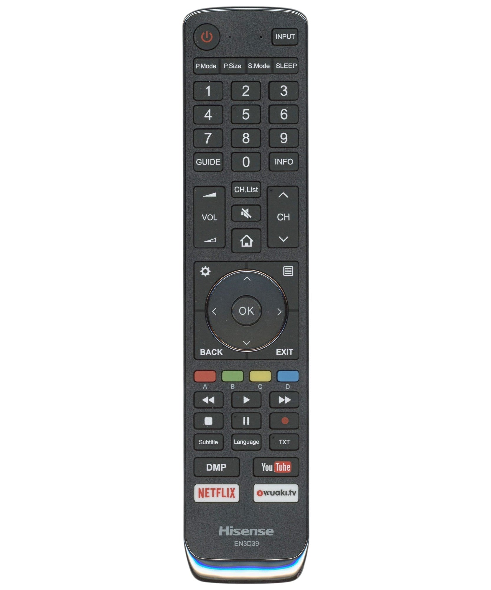 Hisense EN3D39 TV Remote Control