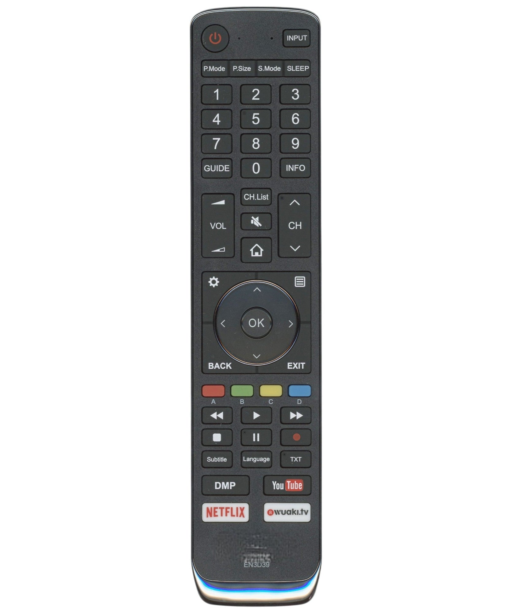 Hisense EN3D39 TV Remote Control