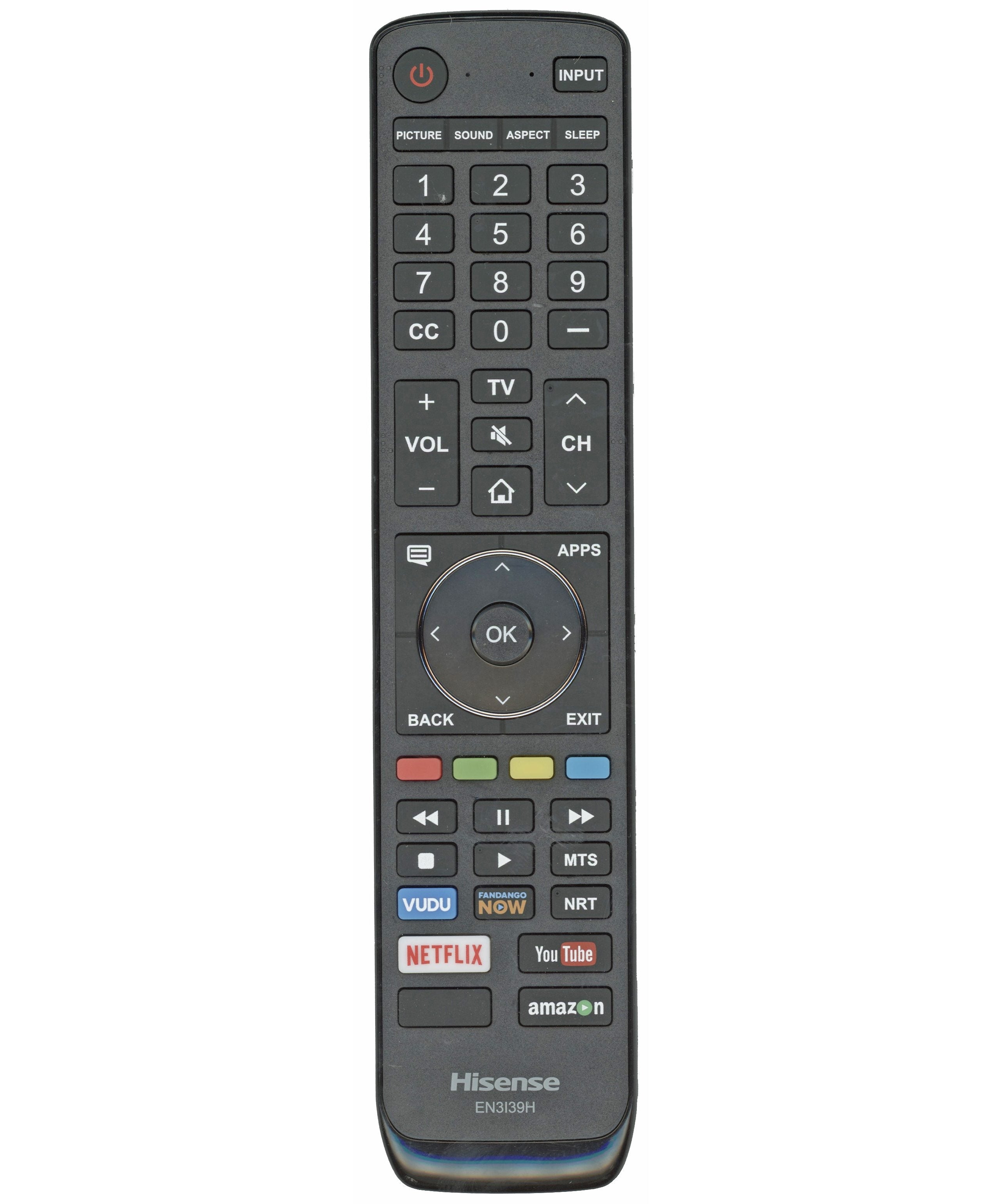 Hisense EN3i39H EN3139H TV Remote Control
