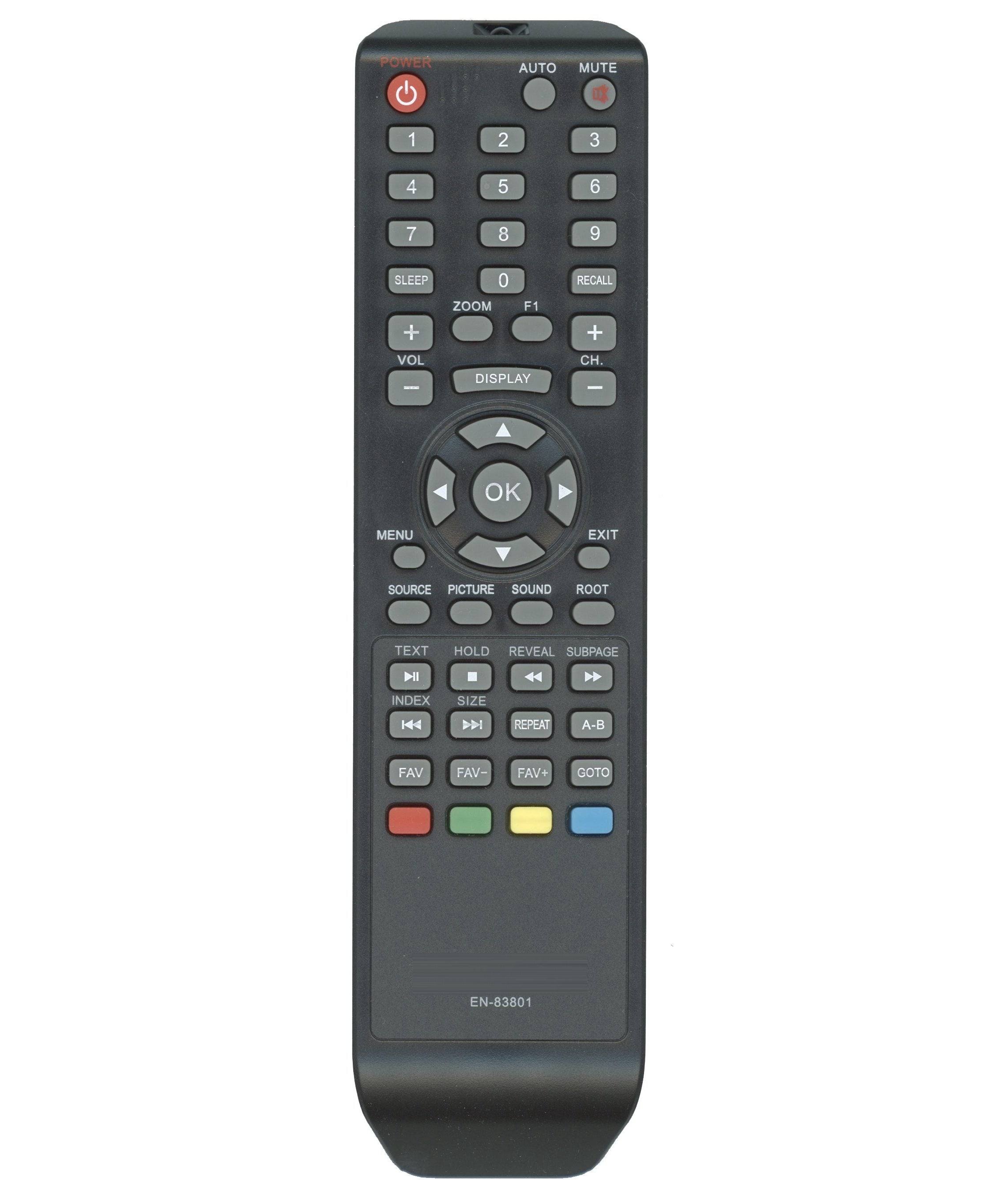 Hisense EN83801 TV Remote Control
