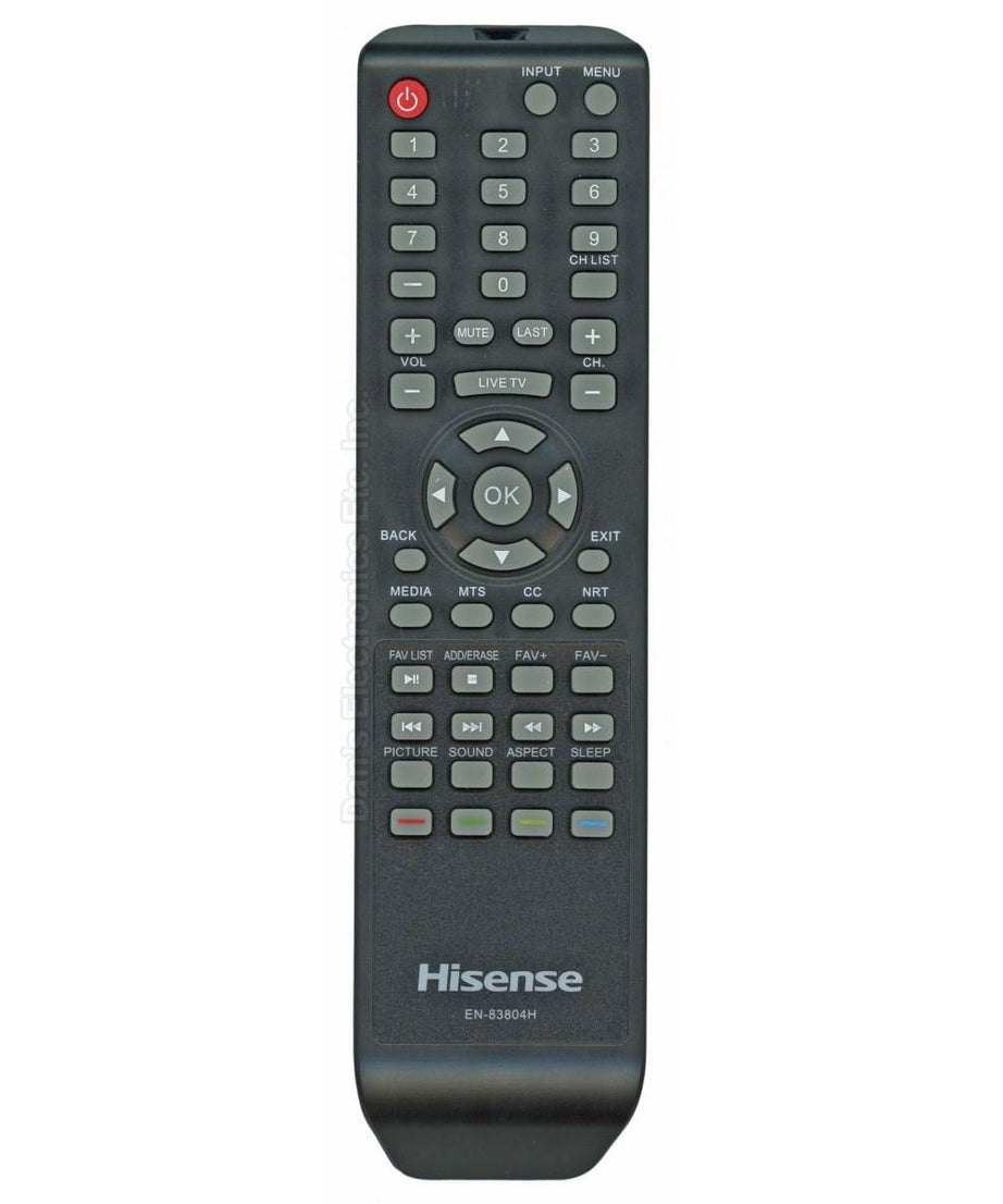 Hisense EN-83804H TV Remote Control - 211082 EN83804H