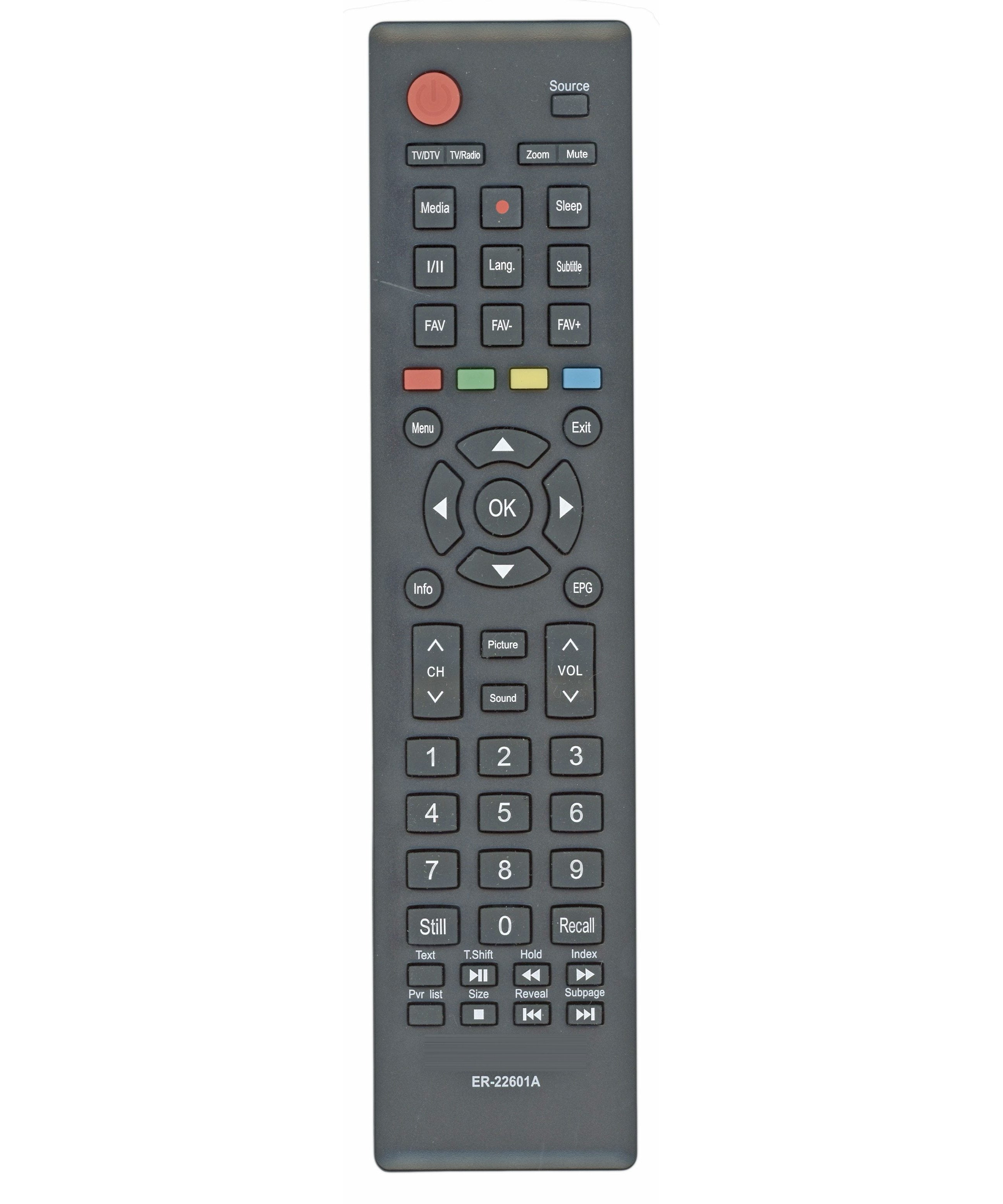 Hisense ER22601A TV Remote Control