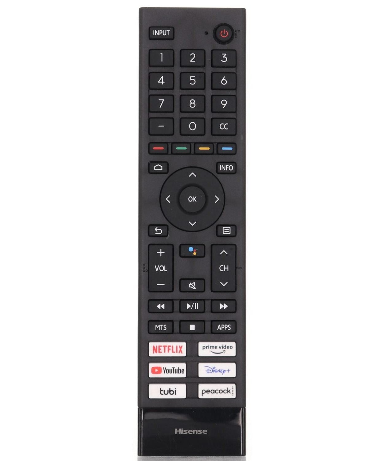 Hisense ERF3J80H GOOGLE Android TV Remote Control with Voice TV - 299102