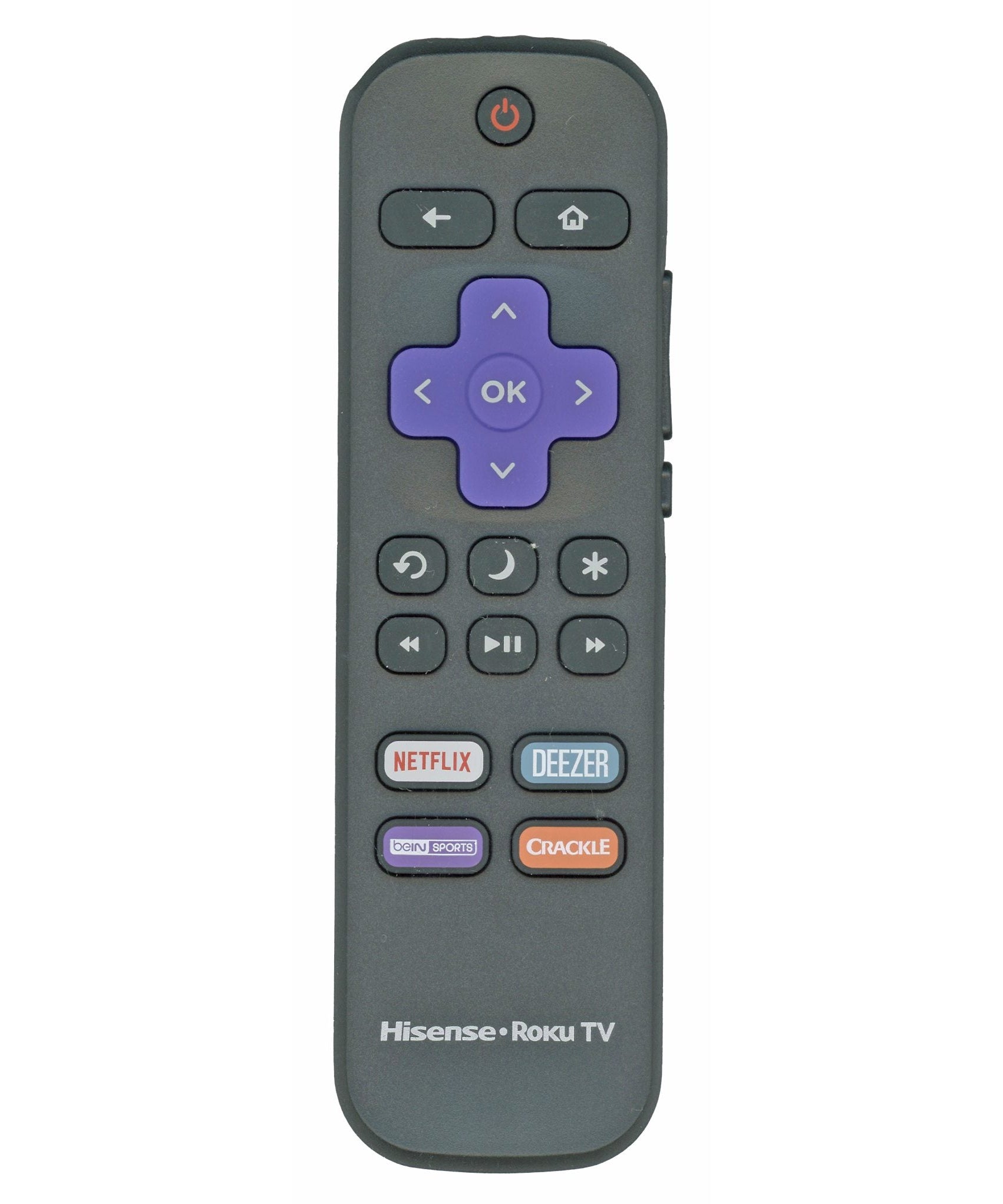 Hisense HU-RCRCA-20 2019 ROKU TV Remote Control | IR - HURCRCA20