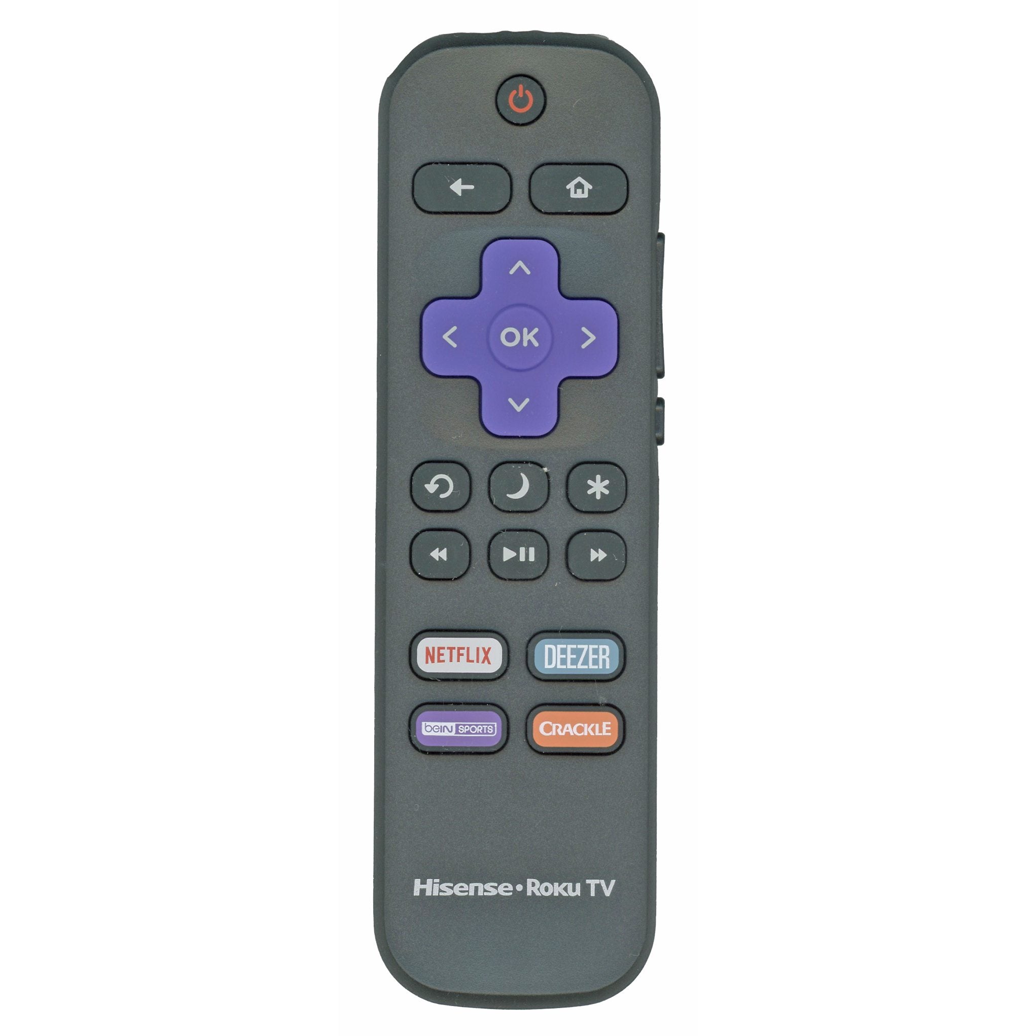 Hisense HU-RCRCA-20 2019 ROKU TV Remote Control | IR - HURCRCA20
