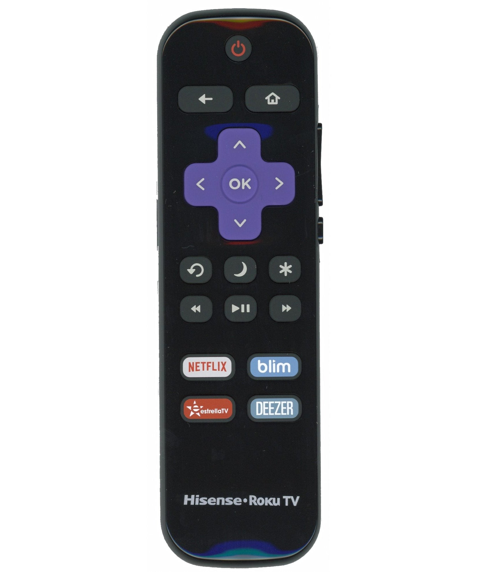 Hisense HU-RCRMX-19 Roku TV Remote Control | IR | Netflix | Mexico - HURCRMX19 - 221179
