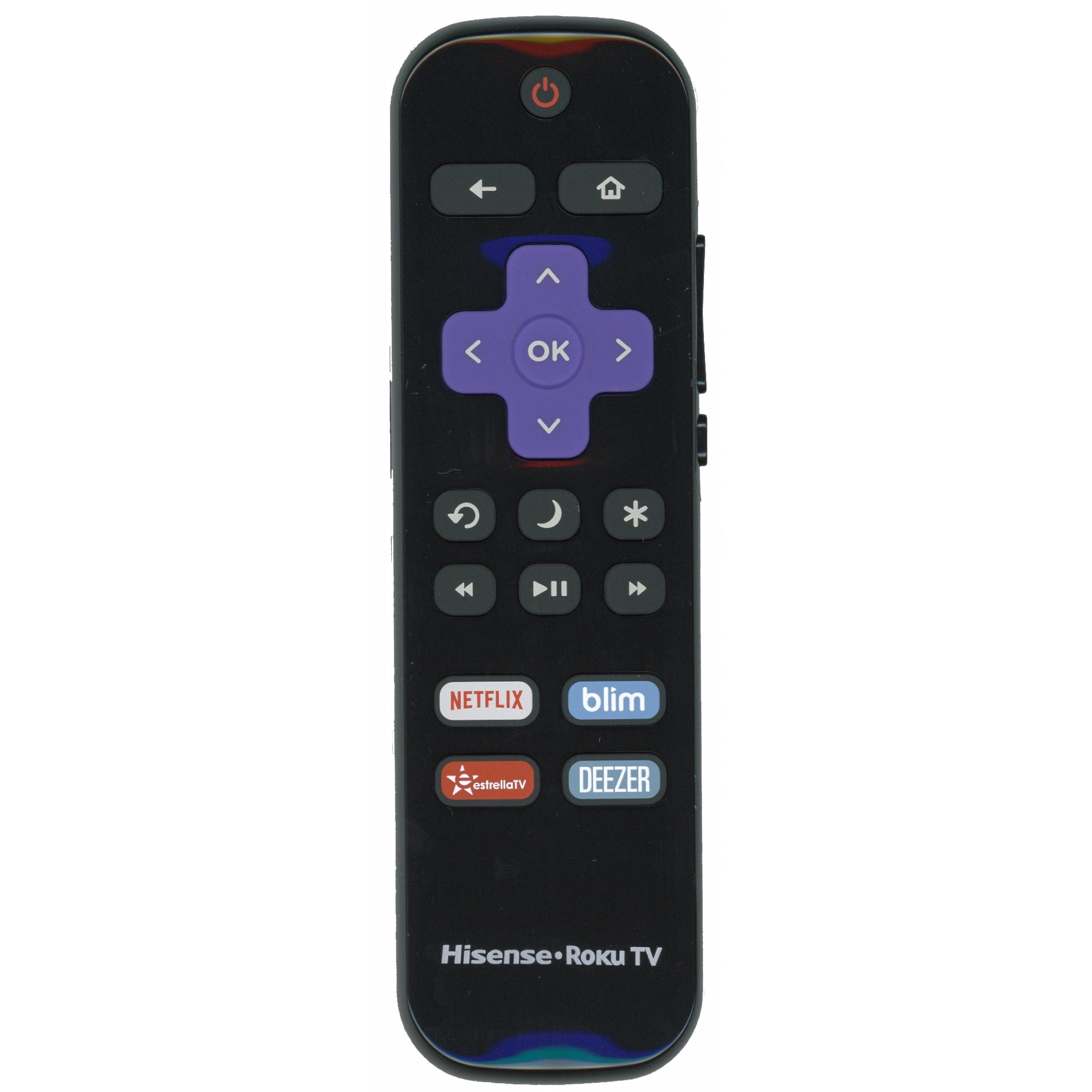 Hisense HU-RCRMX-19 Roku TV Remote Control | IR | Netflix | Mexico - HURCRMX19 - 221179