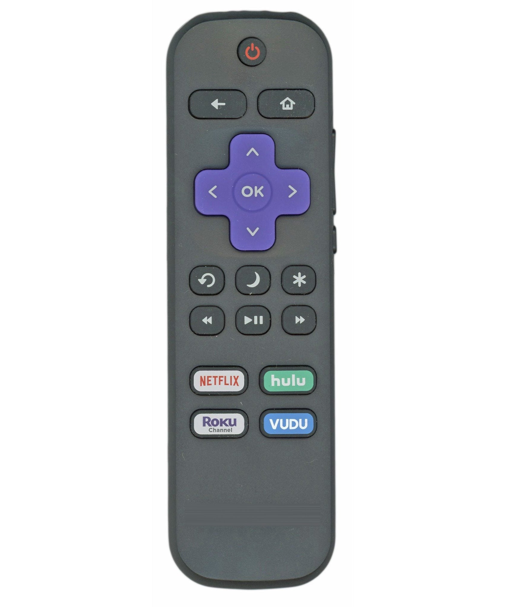 Hisense HURCRUS21G for 2021 ROKU TV Remote Control | IR | Netflix | Hulu | Roku Channel | Vudu | HU-RCRUS-21G - 249979