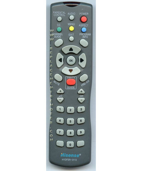 Hisense HYDFSR0113 TV Remote Control