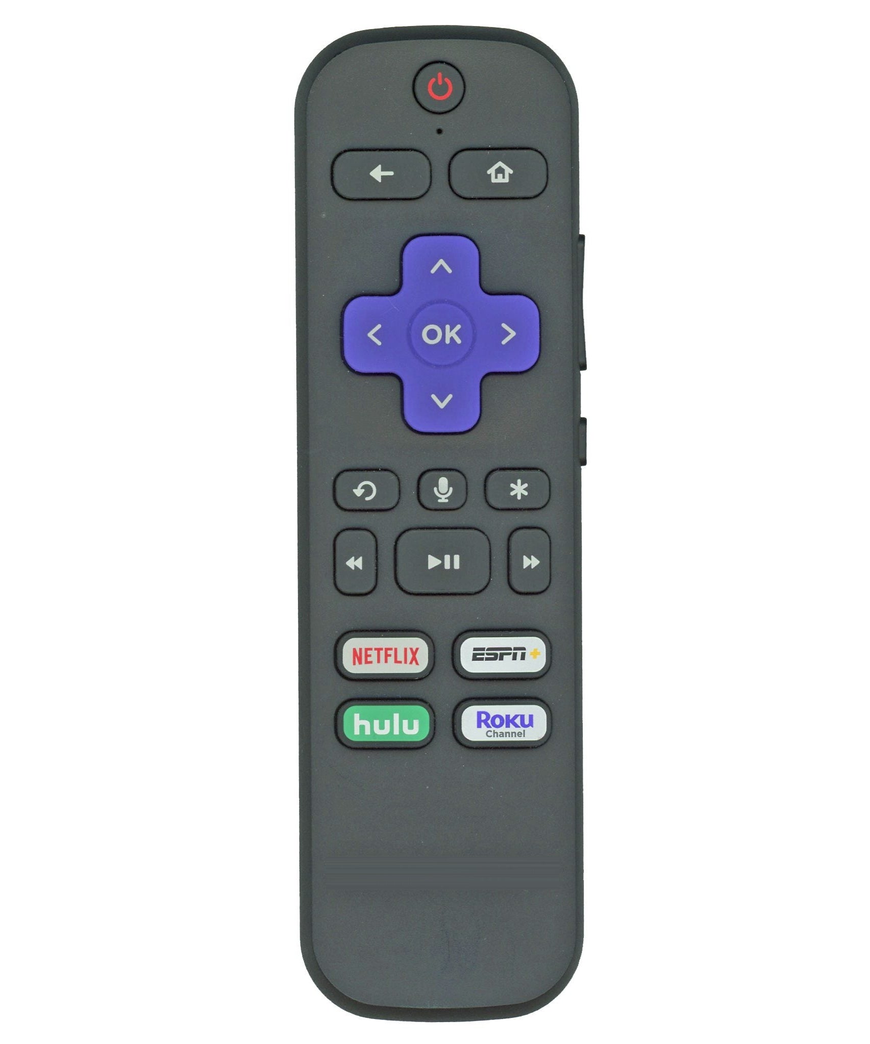 Hisense RC-AL5 / HU-RCRUS-20W 2019 Roku Remote Control | Voice | RF | Netflix | ESPN + | Hulu | Roku Channel - HURCRUS20W