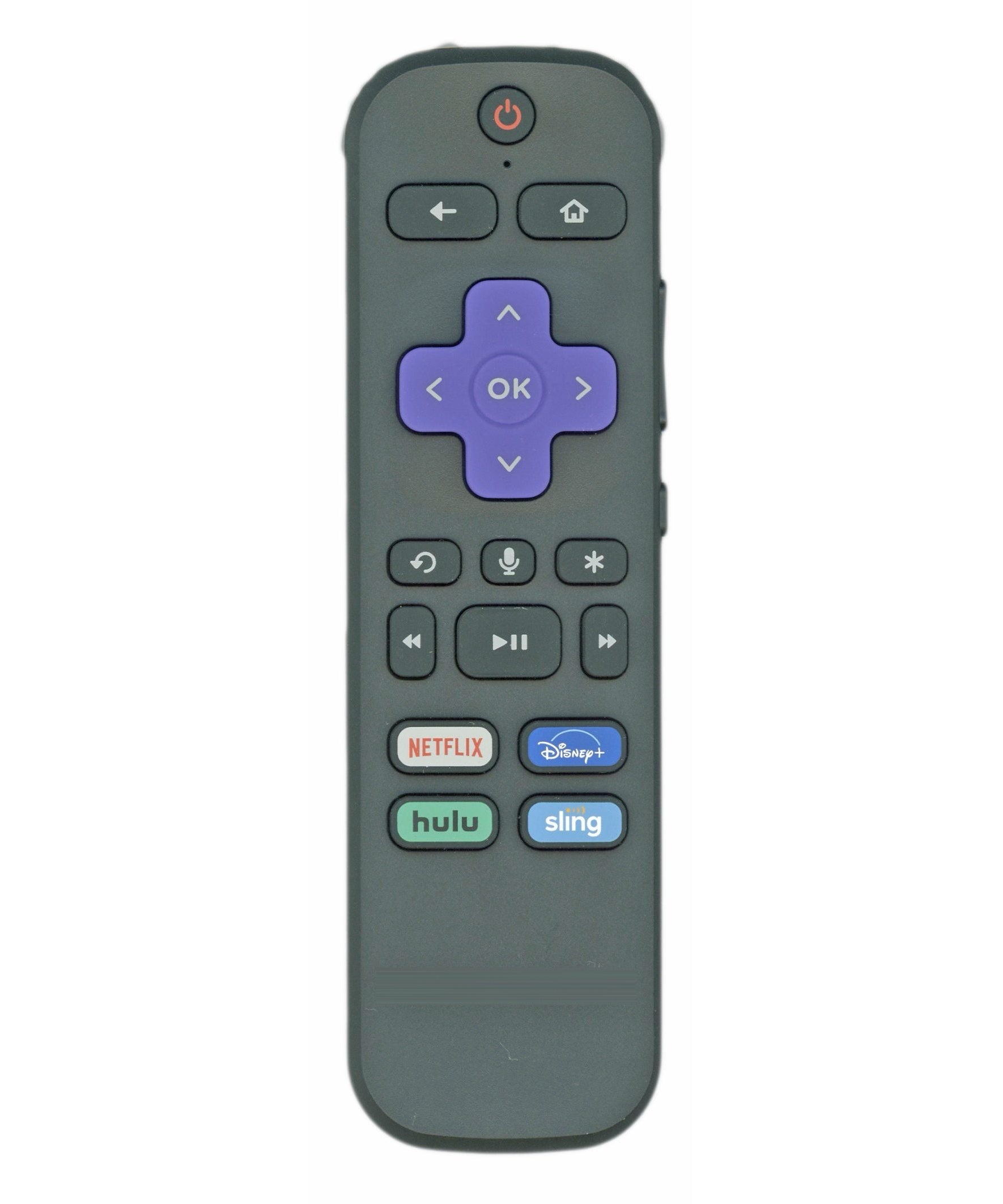 Hisense RC-AL5 / HU-RCRUS-22W 2021 ROKU TV Remote Control | Voice | RF | Netflix | Disney + | Hulu | Sling - HURCRUS22W