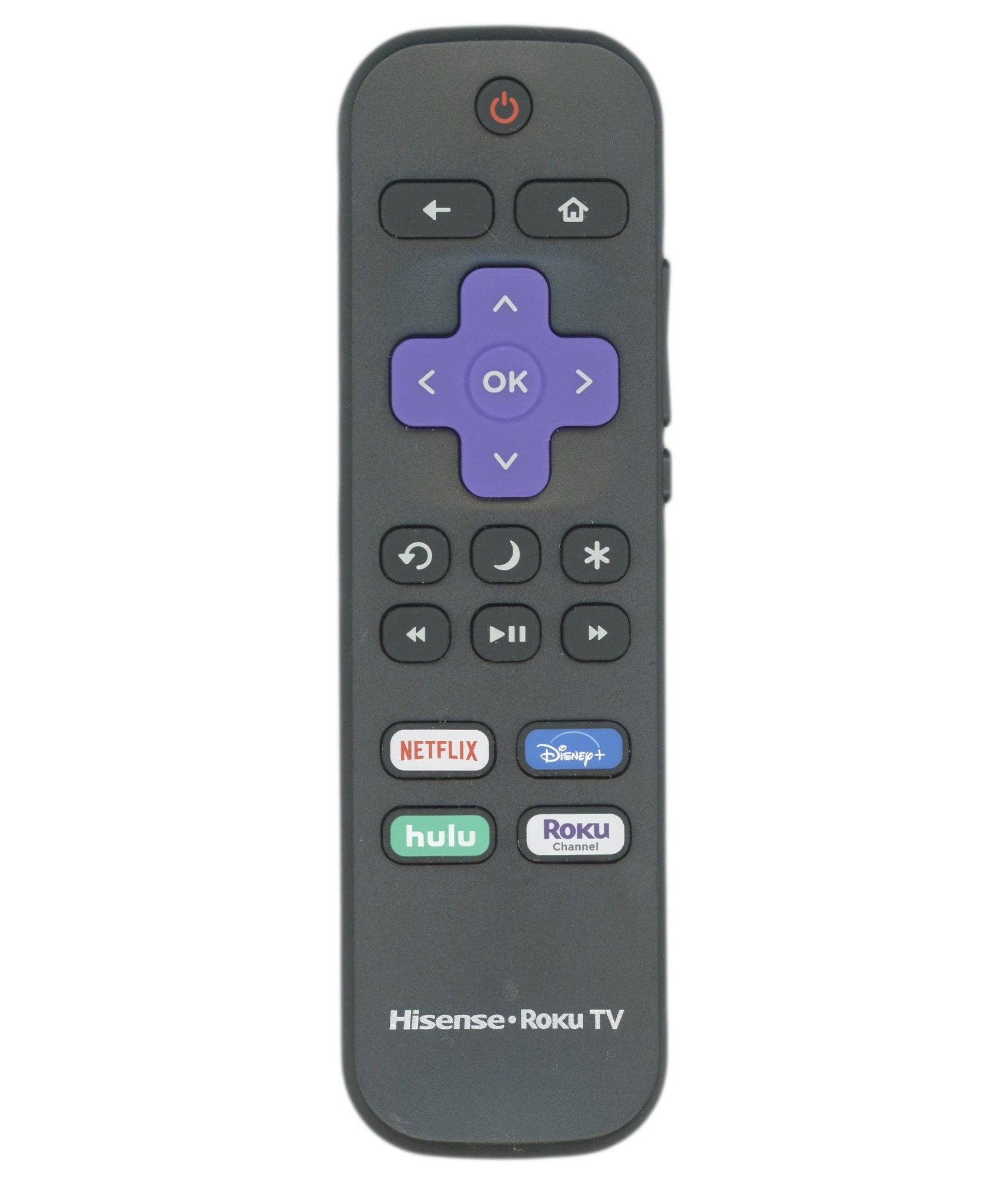 Hisense RC-ALIR / HU-RCRUS-21A - 2020 Roku TV Remote Control | IR - HURCRUS21A