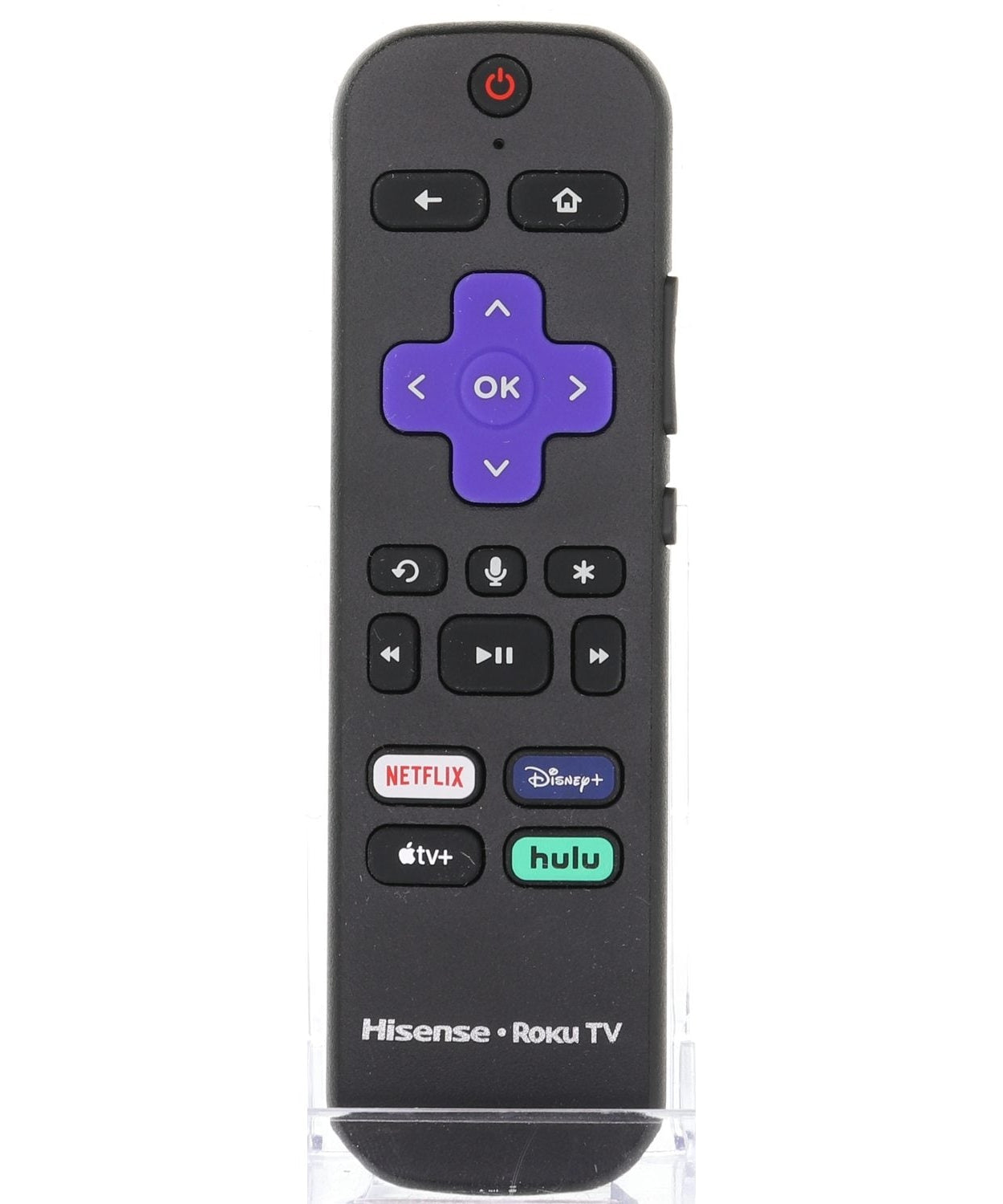 Hisense RC-EL5 / HU-RCRUS-23W 2022 ROKU TV Remote Control | Voice | RF | Netflix | Disney + | - Apple TV + | Hulu - HURCRUS23W